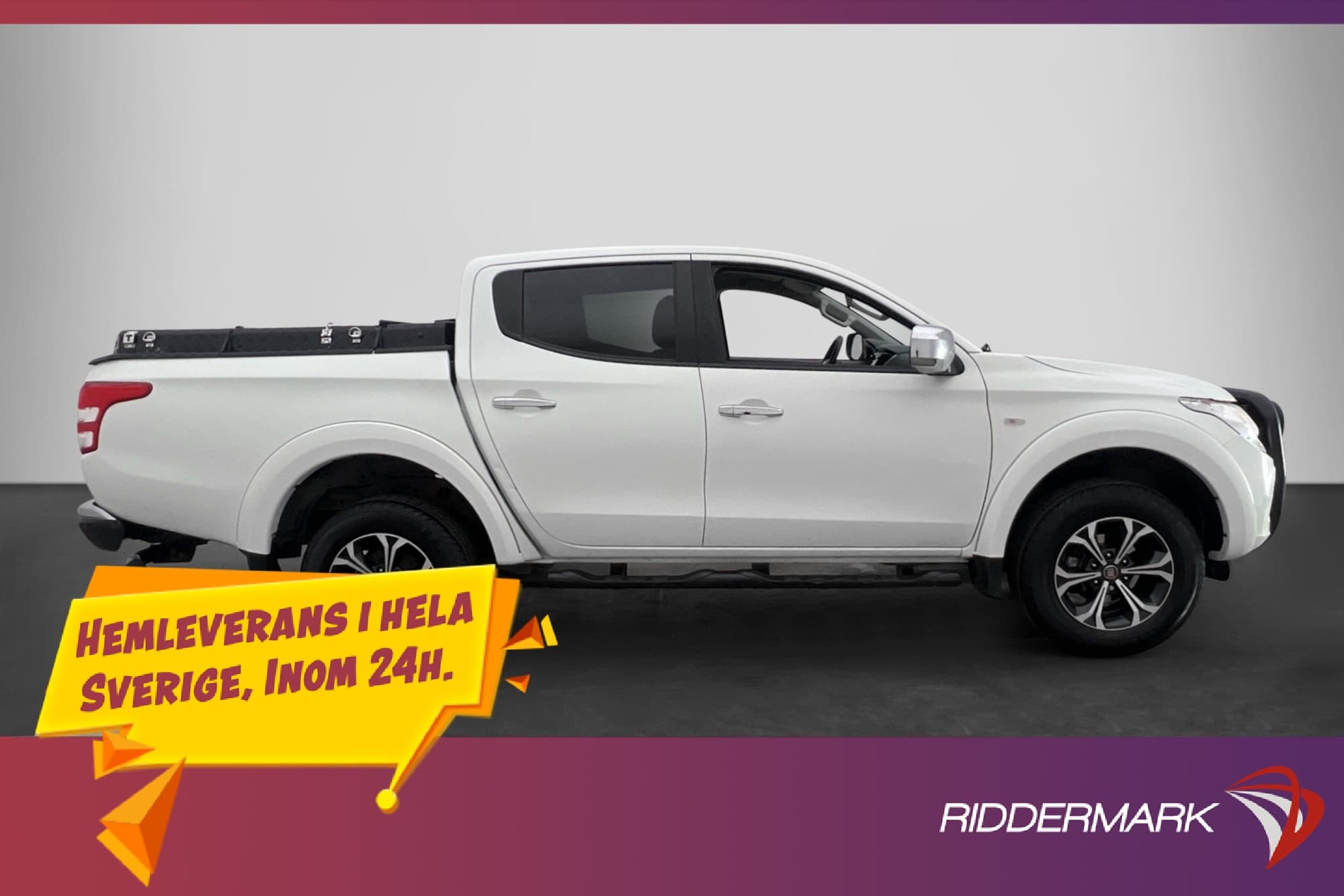 Fiat Fullback Professional 2.4 4x4 Värmare Drag Skinn Moms