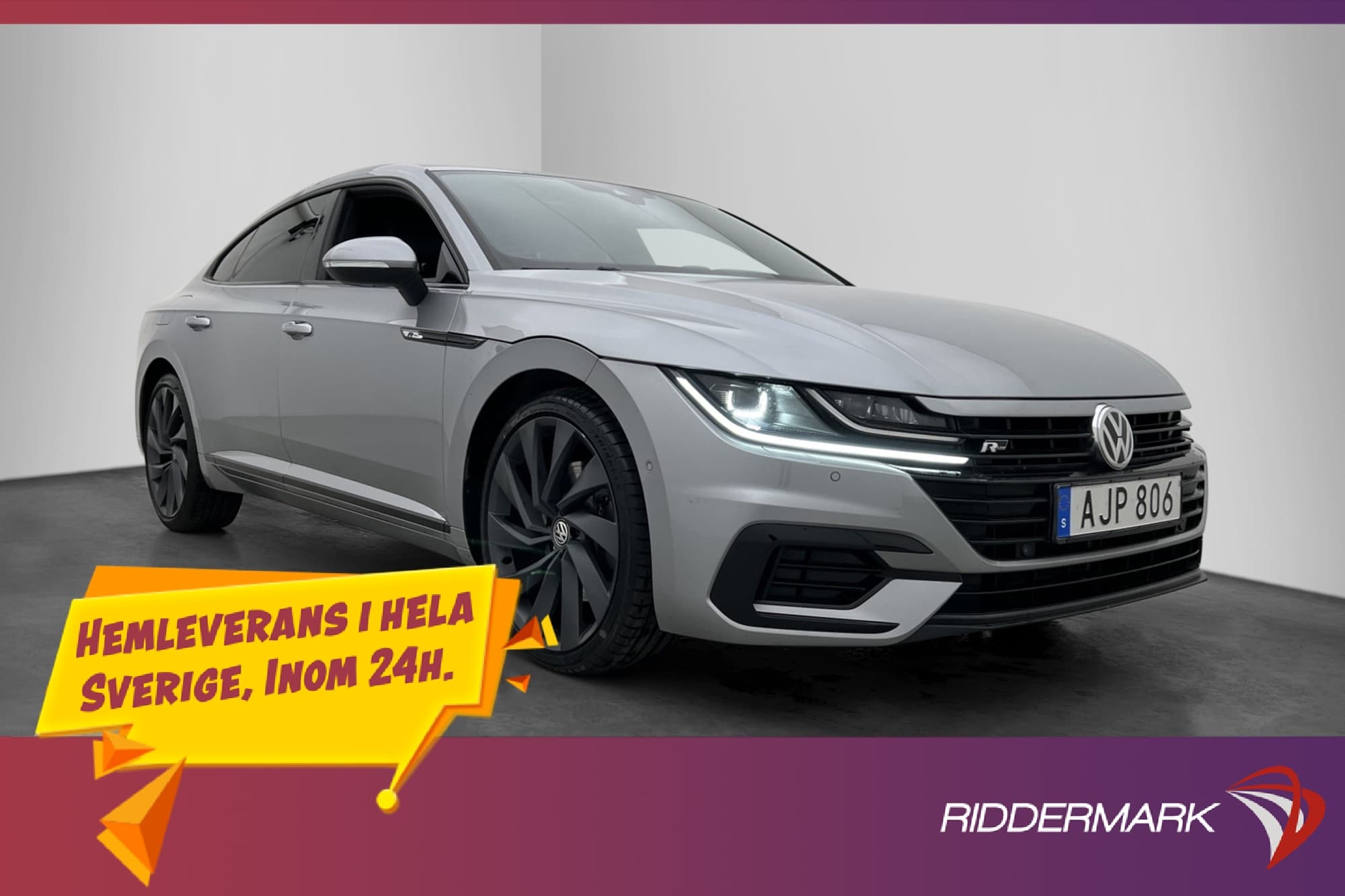 Volkswagen Arteon GTR 4M 272hk R-Line Cockpit Massage Kamera