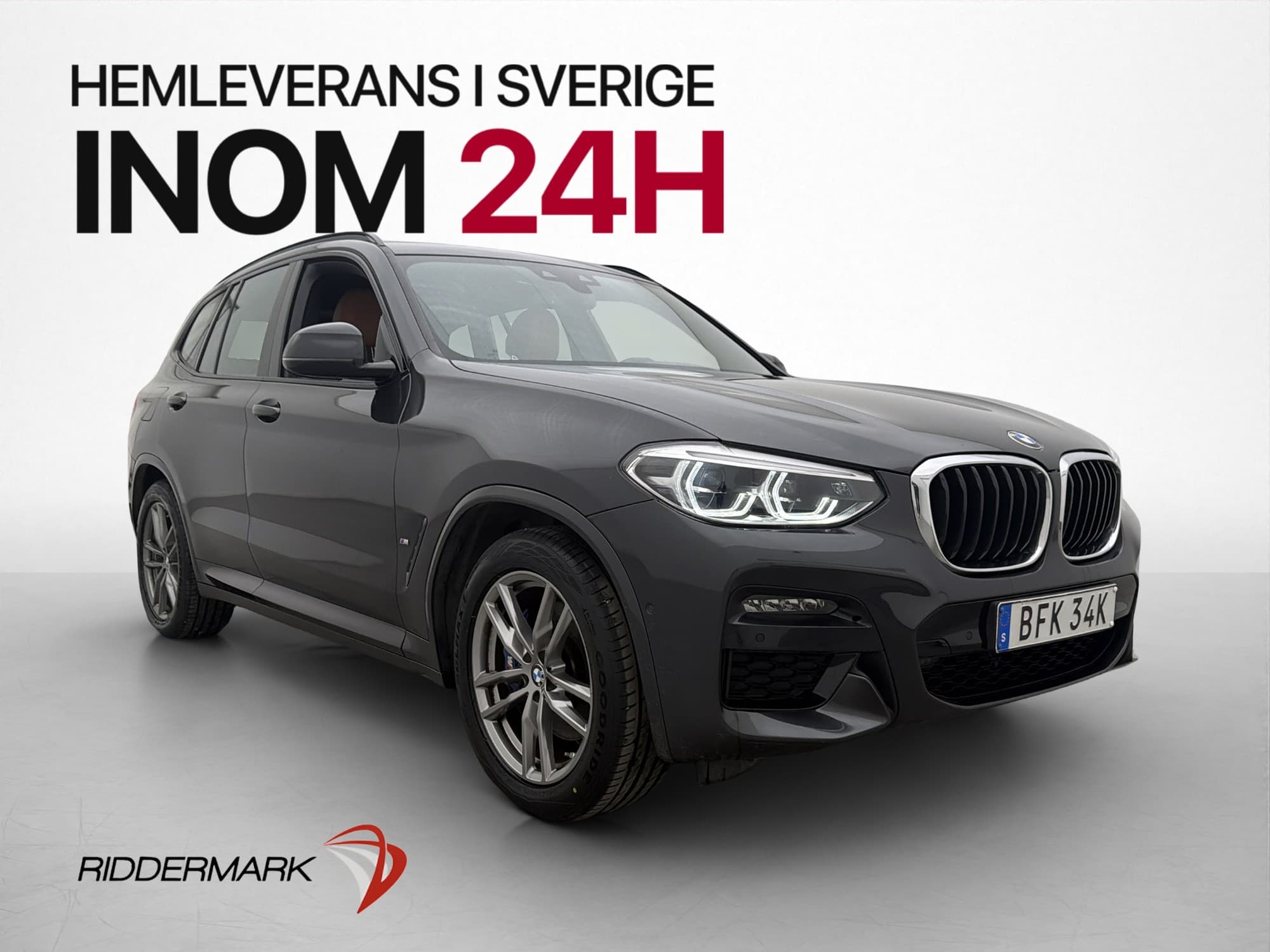 BMW X3 xDrive30e 292hk M Sport Cockpit Kamera Drag Navi