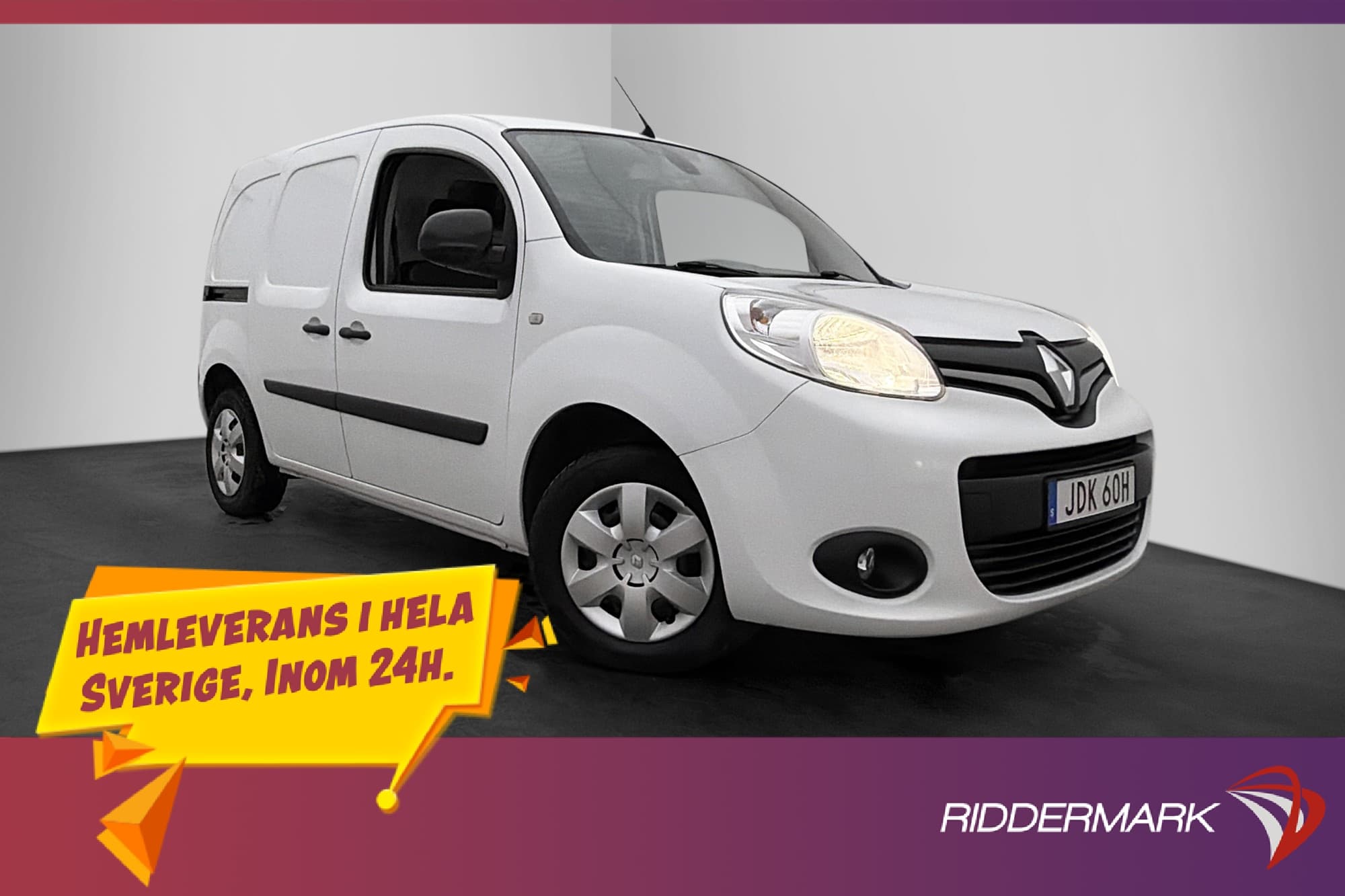 Renault Kangoo 1.5dCi Värmare Dragkrok B-Kamera Moms