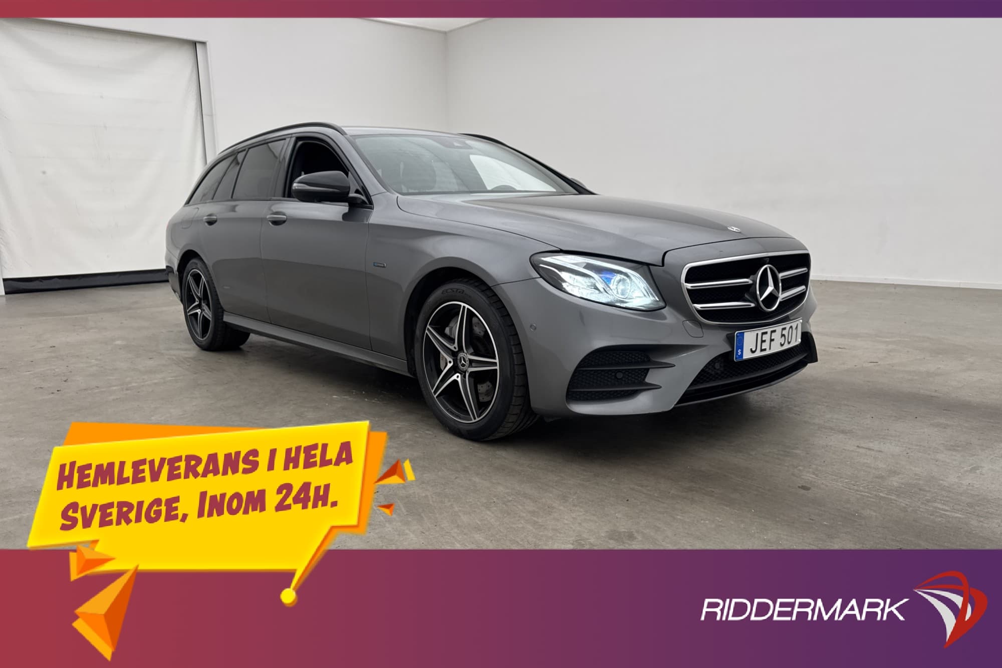 Mercedes-Benz E 300 de 306hk AMG Värmare Wide Burmester 360°