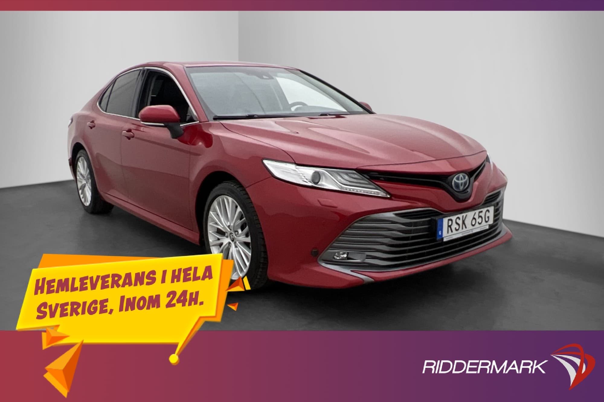 Toyota Camry Hybrid CVT 218hk Executive Kamera M&K Värm Navi