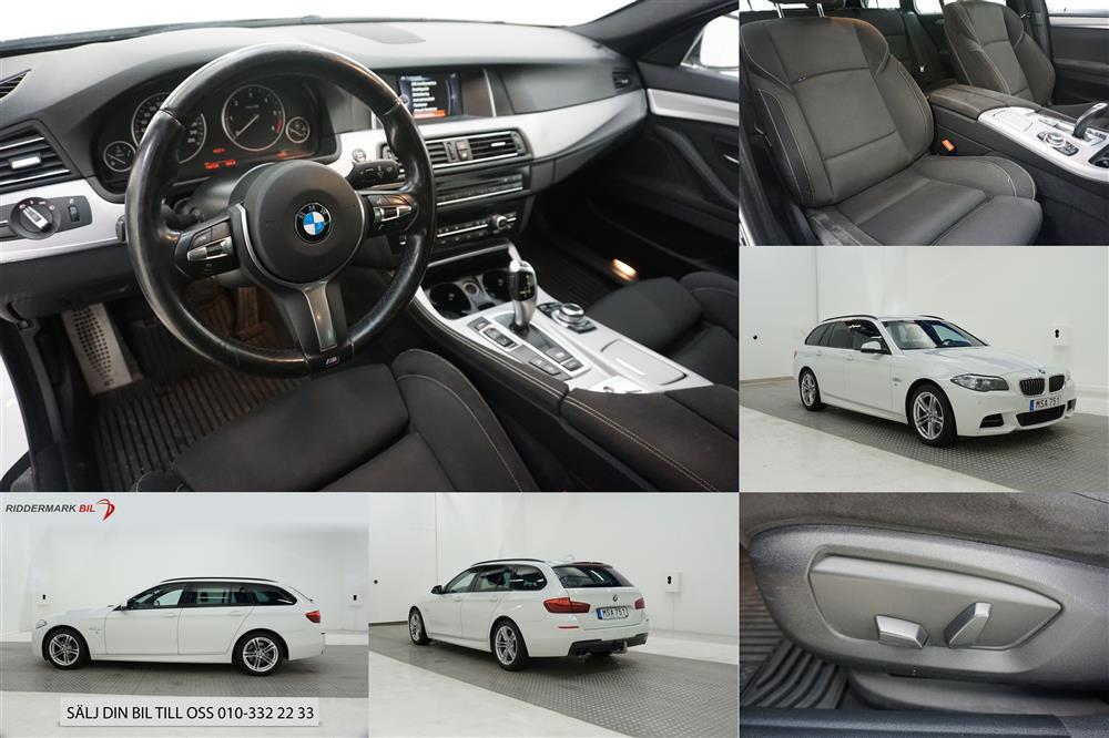 BMW 520d xDrive Touring 190hk M-Sport Drag PDC 0,51l/milexteriör