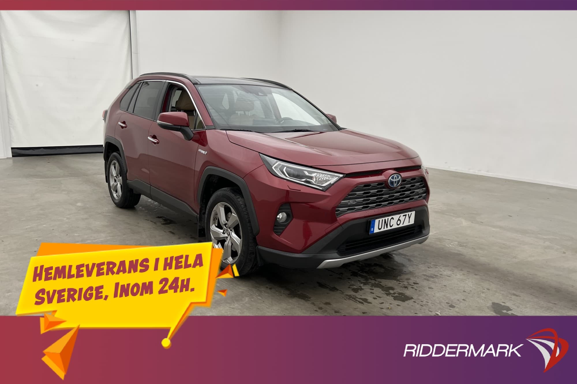 Toyota RAV4 Hybrid AWD 222hk Executive Pano Kamera Skinn JBL