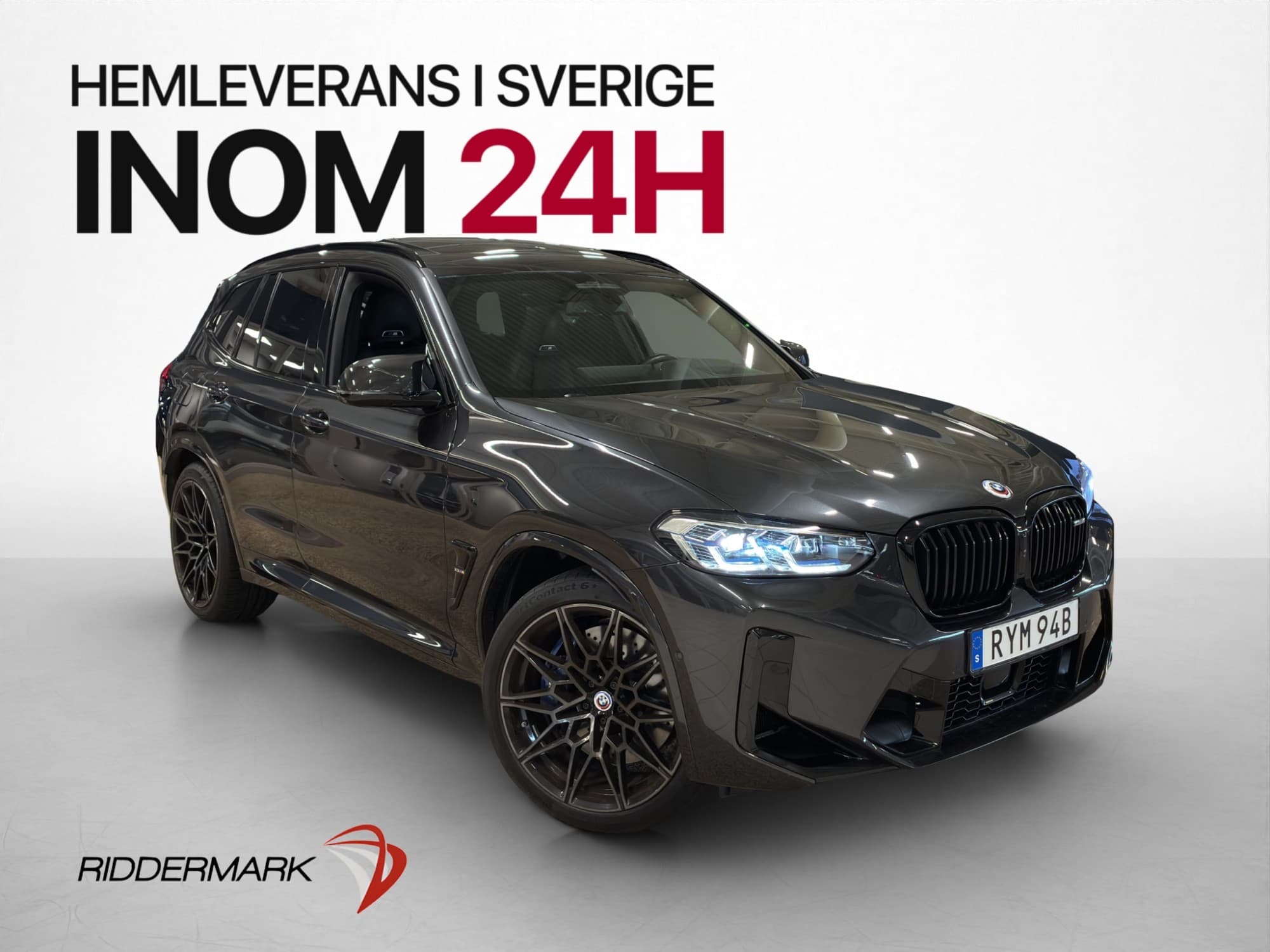 BMW X3 M Competition 510hk MOMS Pano Laser H/K Nyservad