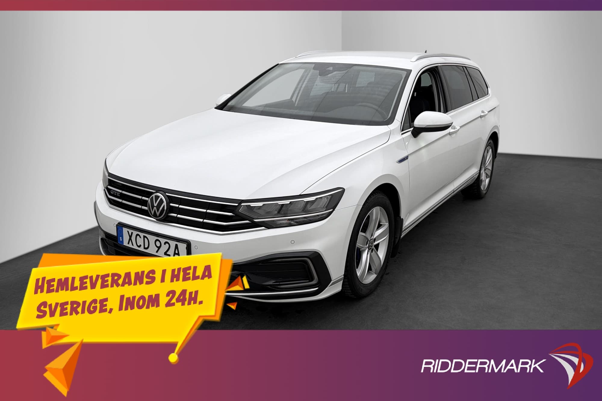 Volkswagen Passat Variant GTE Drag Värmare Kamera Navi MOMS