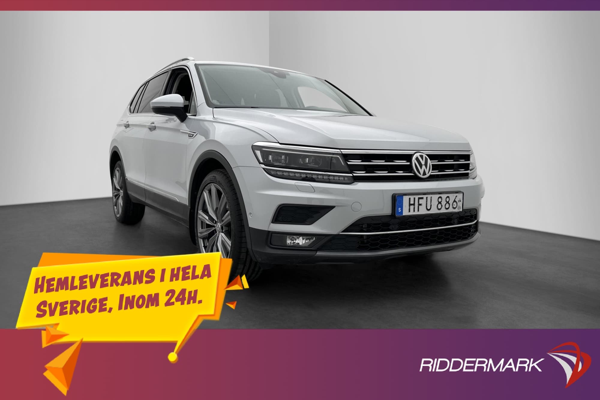 Volkswagen Tiguan Allspace TDI 4M 7-Sit Cockpit Värmare Drag