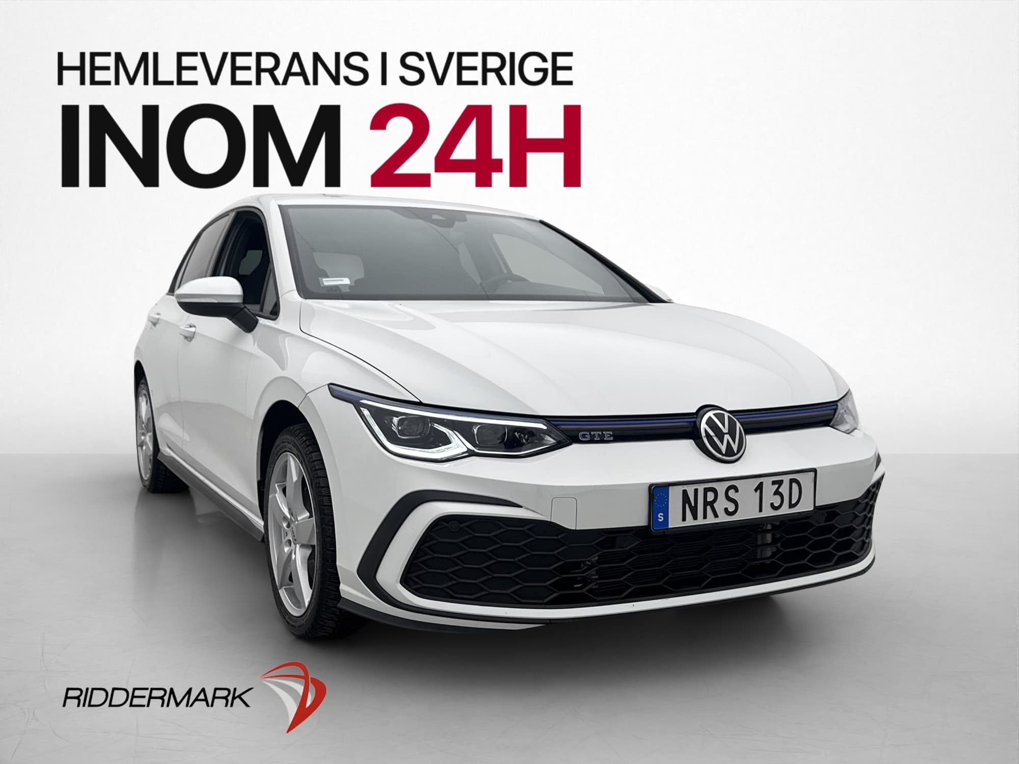 Volkswagen Golf GTE 245hk Cockpit Navi CarPlay Rattvärme