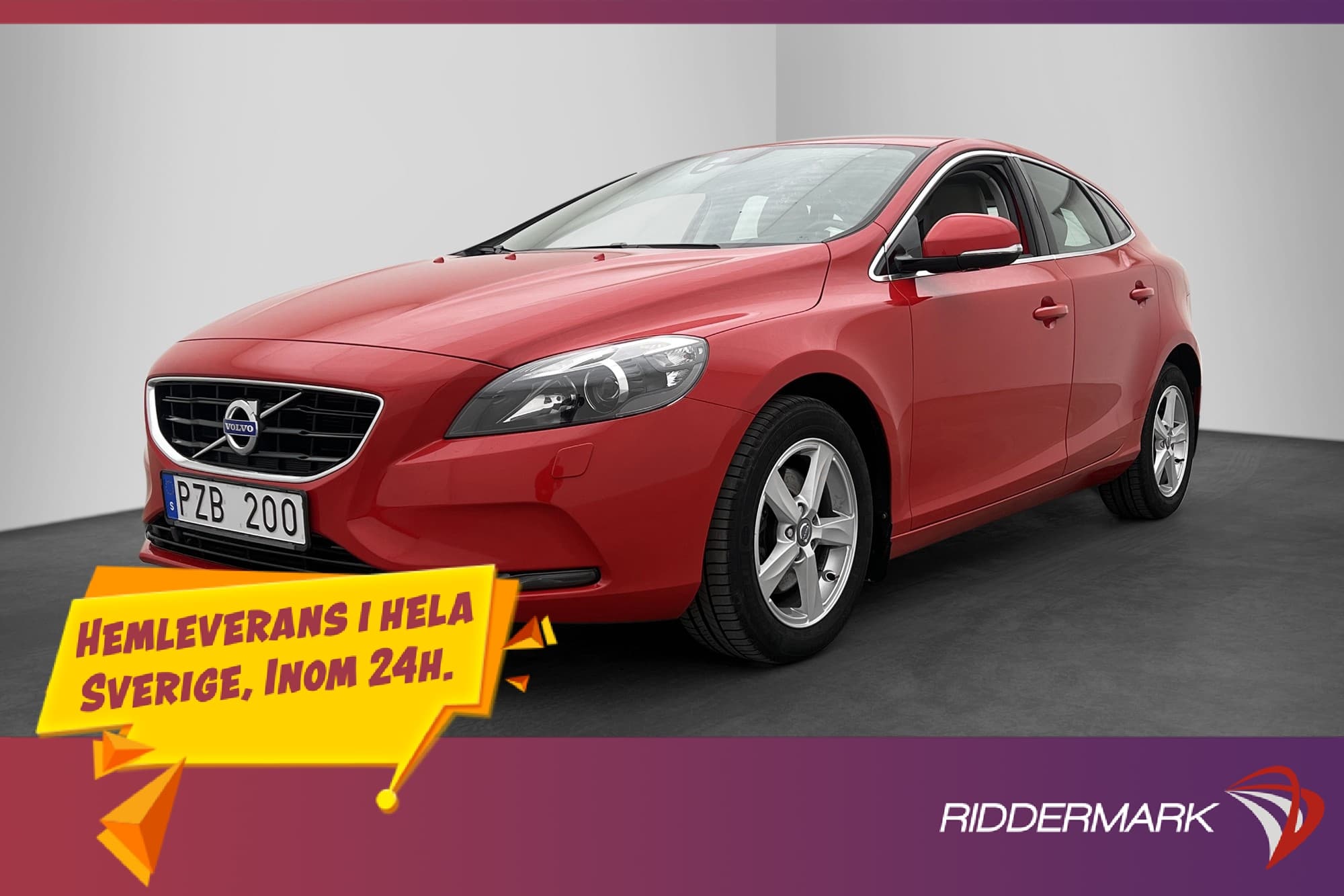 Volvo V40 T2 120hk Momentum Kamera Bluetooth Farthållare