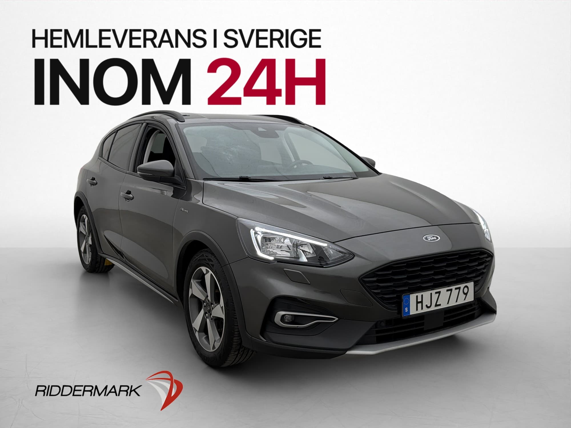 Ford Focus 1.0 EcoBoost 125hk Active B-Kamera Navi 0.51l/mil