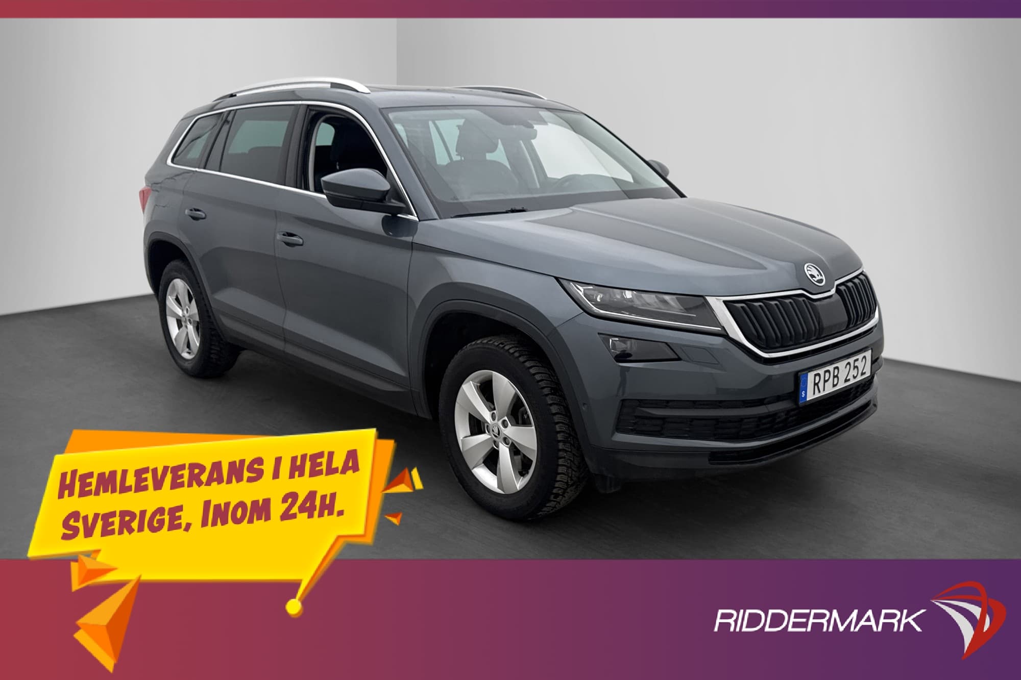 Škoda Kodiaq 2.0 TSI 4Motion Pano Skinn Drag Kamera Navi