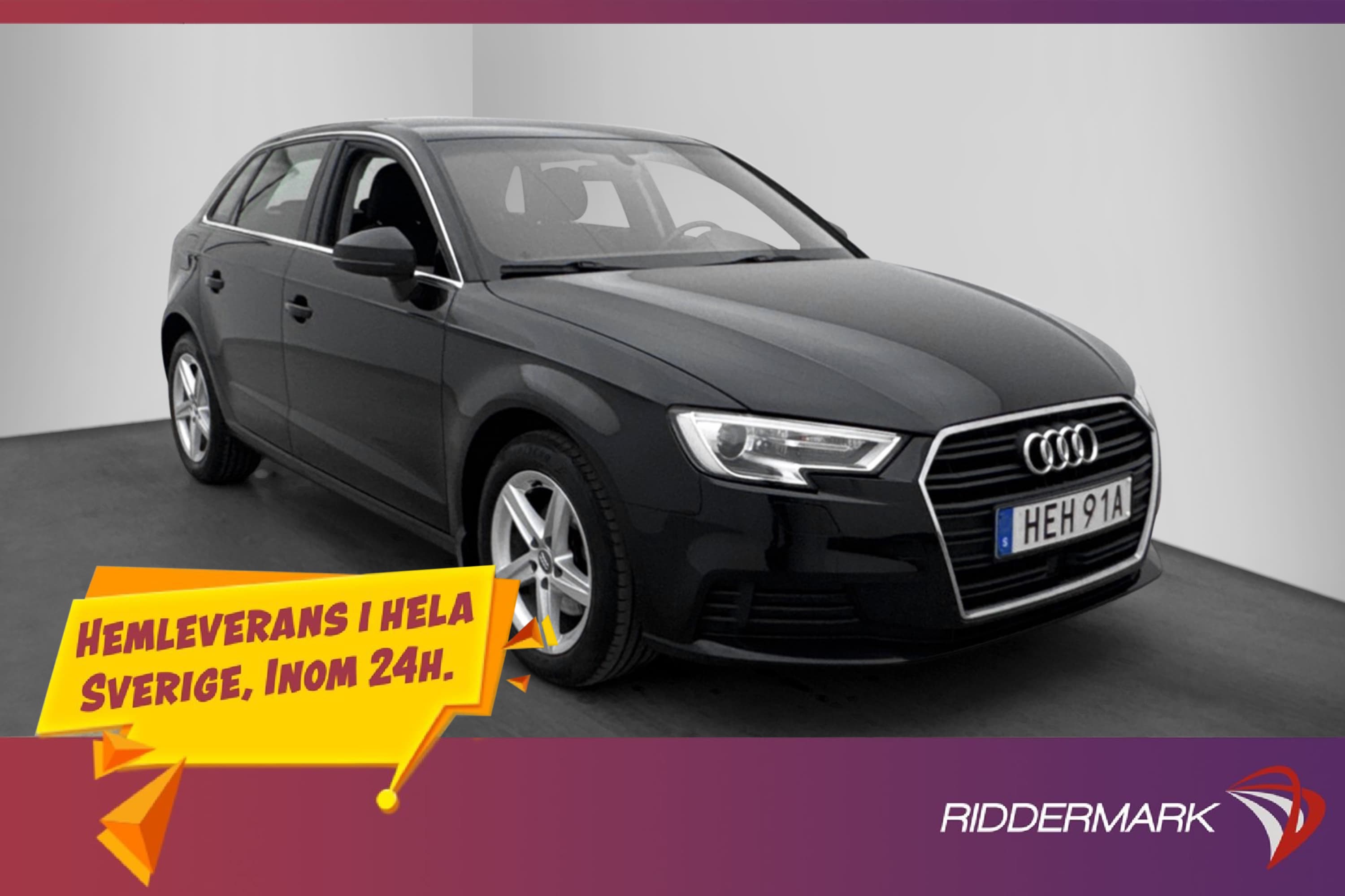Audi A3 Sportback 35 TFSI 150hk Adaptiv-farthållare Sensorer