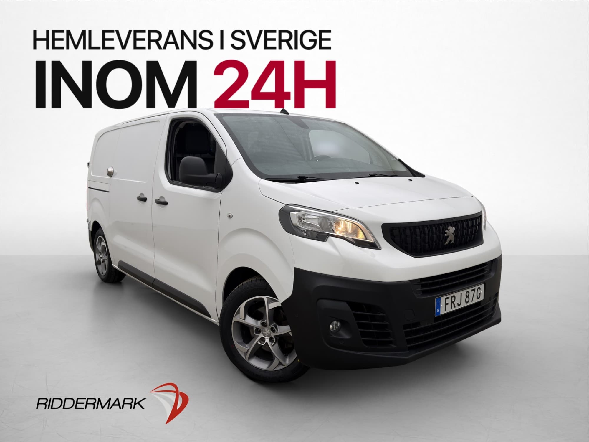 Peugeot e-Expert L2 136hk Drag V-inredd CARPLAY Kamera Moms