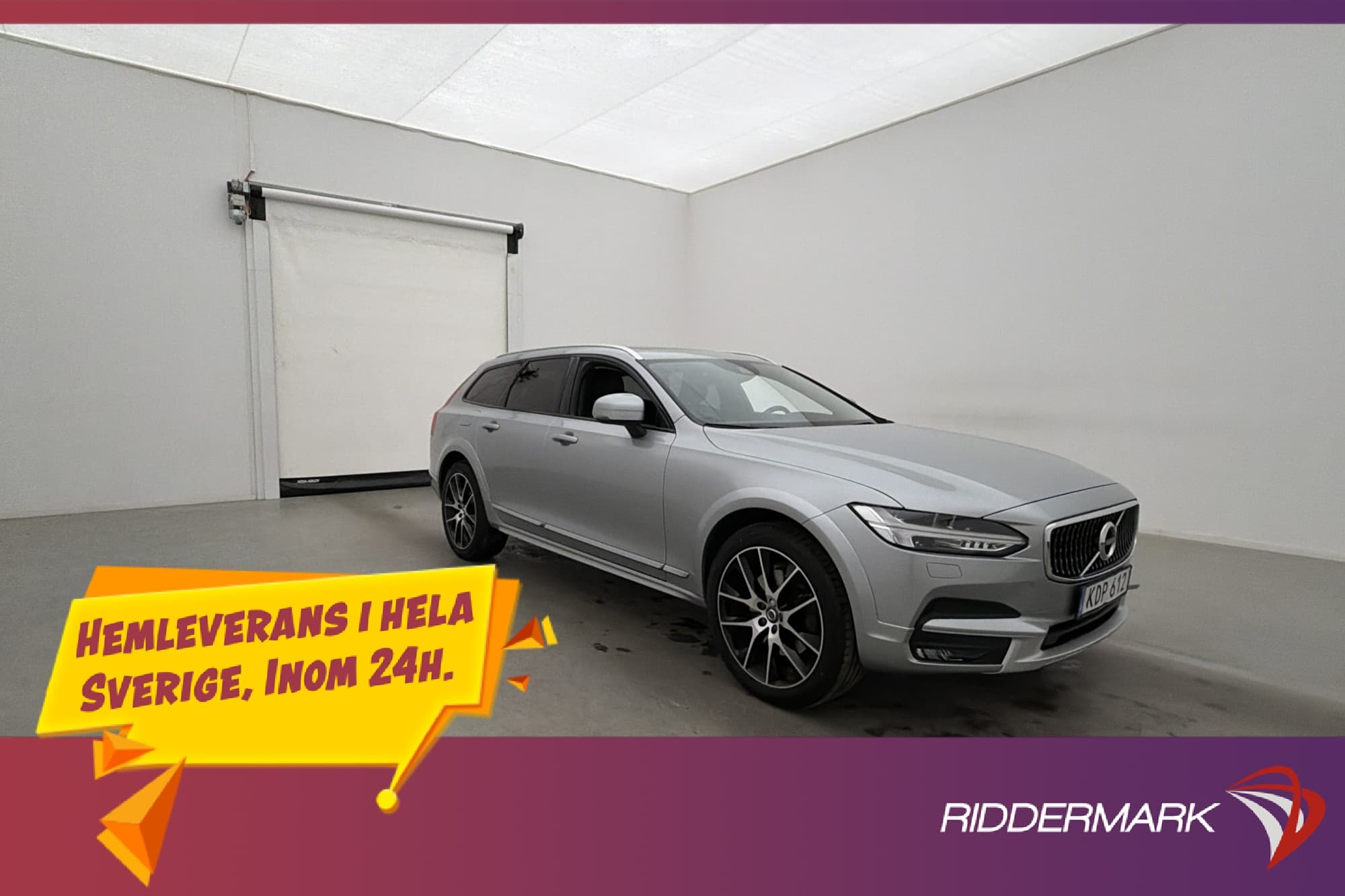 Volvo V90 Cross Country D4 190hk AWD Pano Värm Skinn HUD H/K