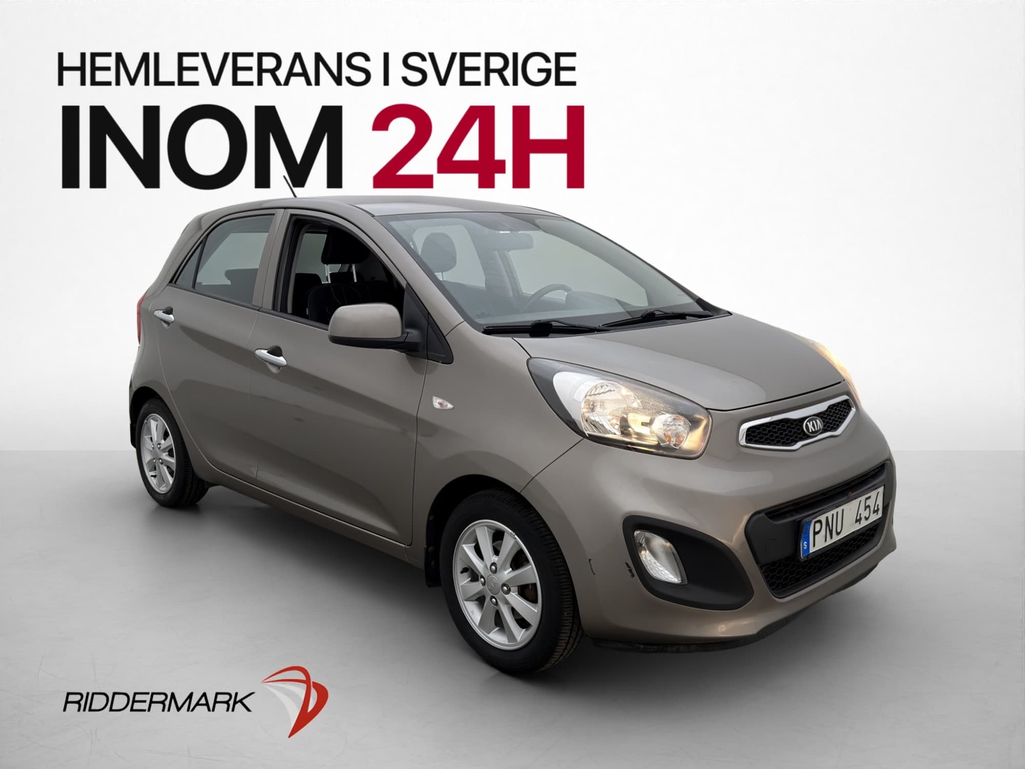 Kia Picanto 1.0 MPI GLS Eco Rattvärme 360:- Skatt 68hk