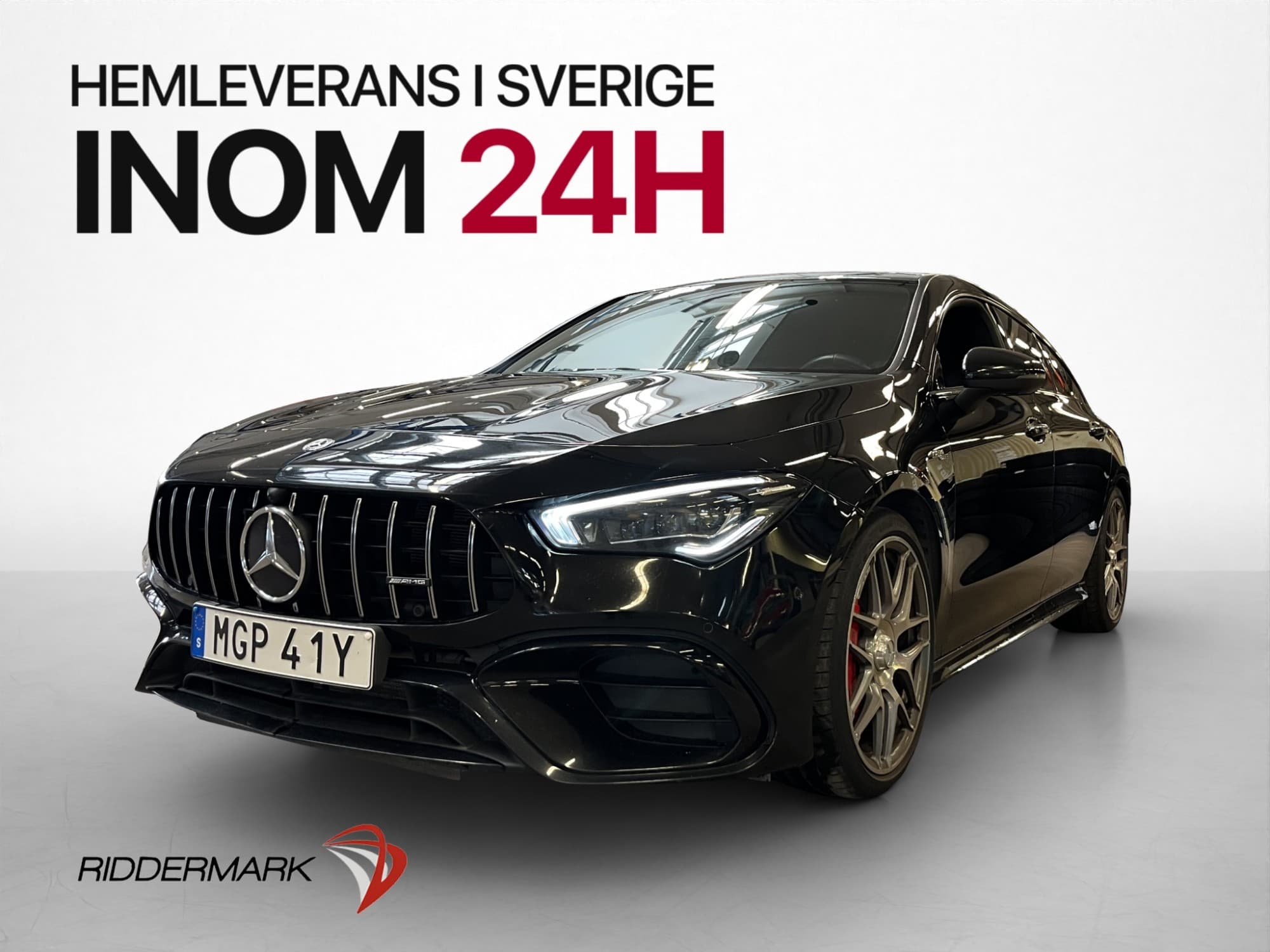 Mercedes-Benz CLA 45 S AMG 4M+ 421hk Pano Burmester Kamera