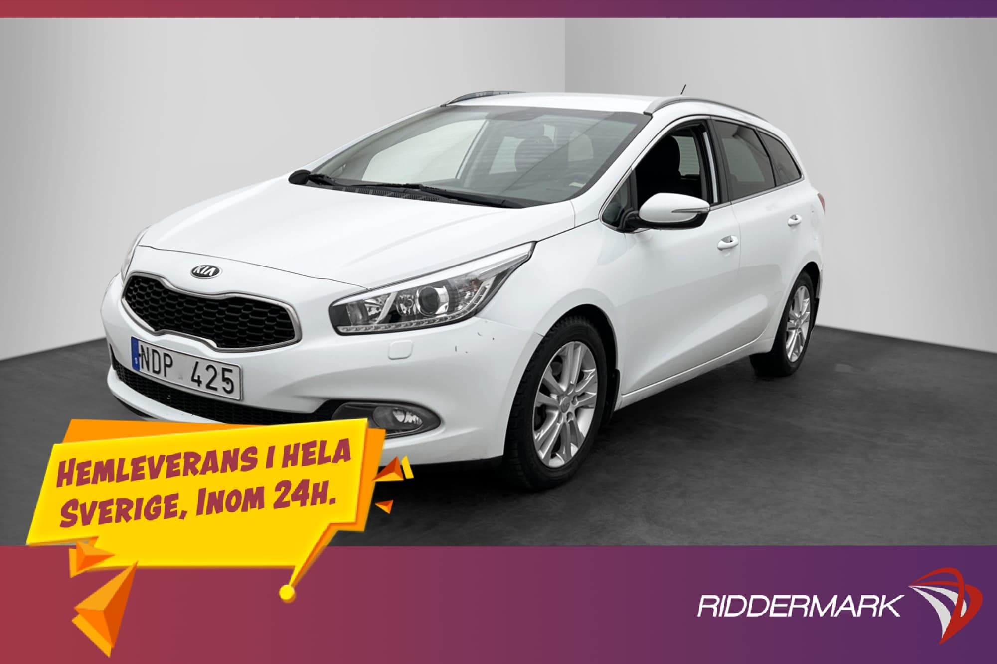 Kia Ceed SW 1.6 CRDi 128hk Comfort Drag Sensorer Rattvärme