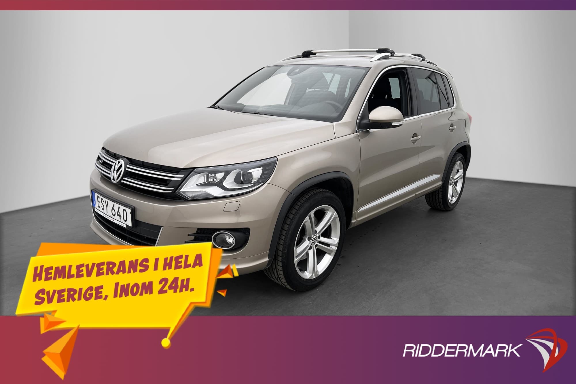 Volkswagen Tiguan 1.4 TSI 4M 160hk R-Line Kamera Dragkrok
