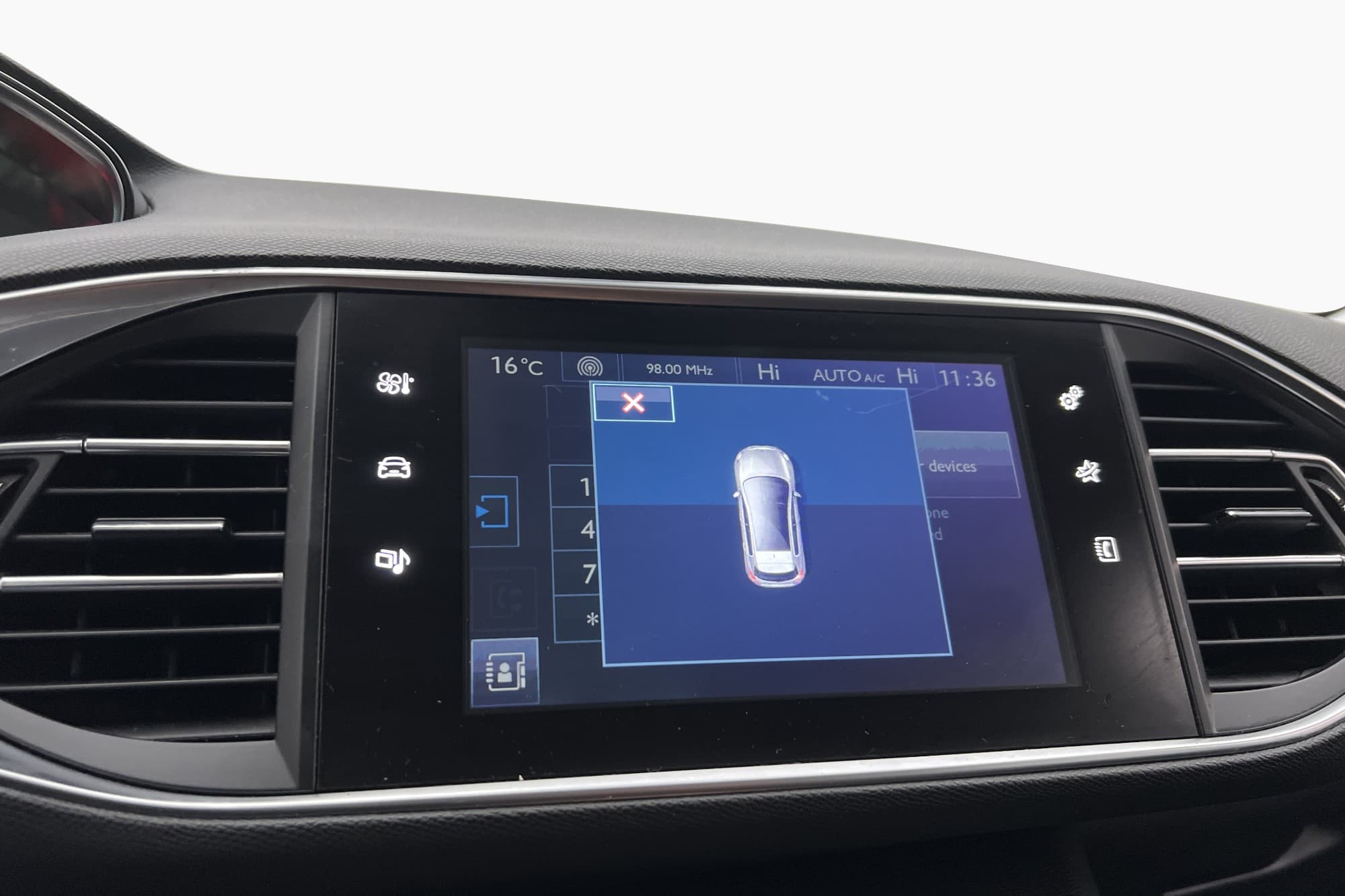 Peugeot 308 1.6 BlueHDi 120hk Active P-Sensorer Bluetooth