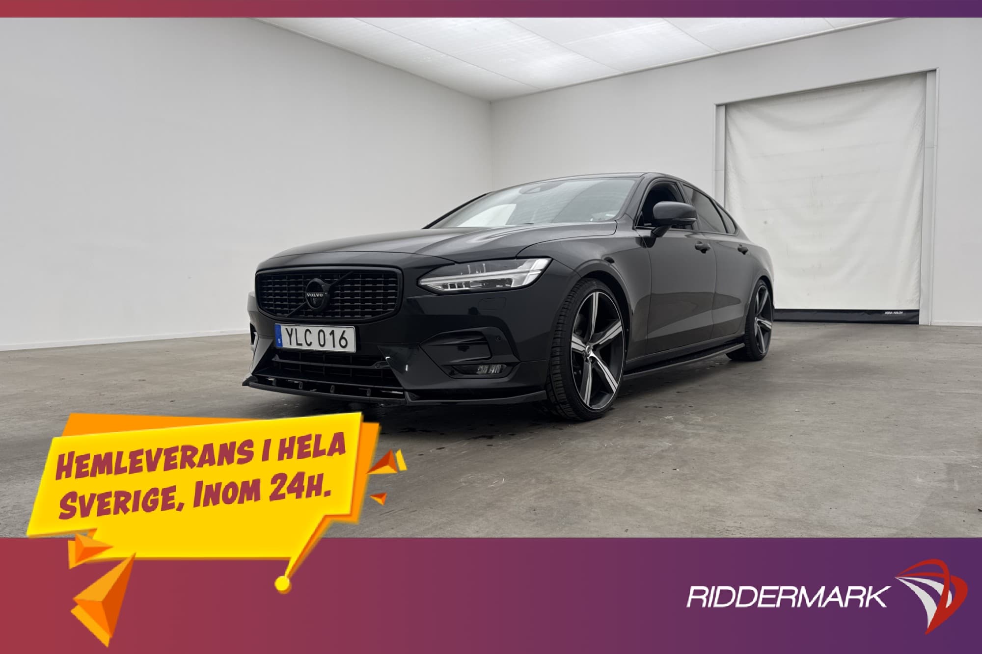 Volvo S90 T6 AWD 320hk R-Design VOC Maxton Taklucka 360° HUD