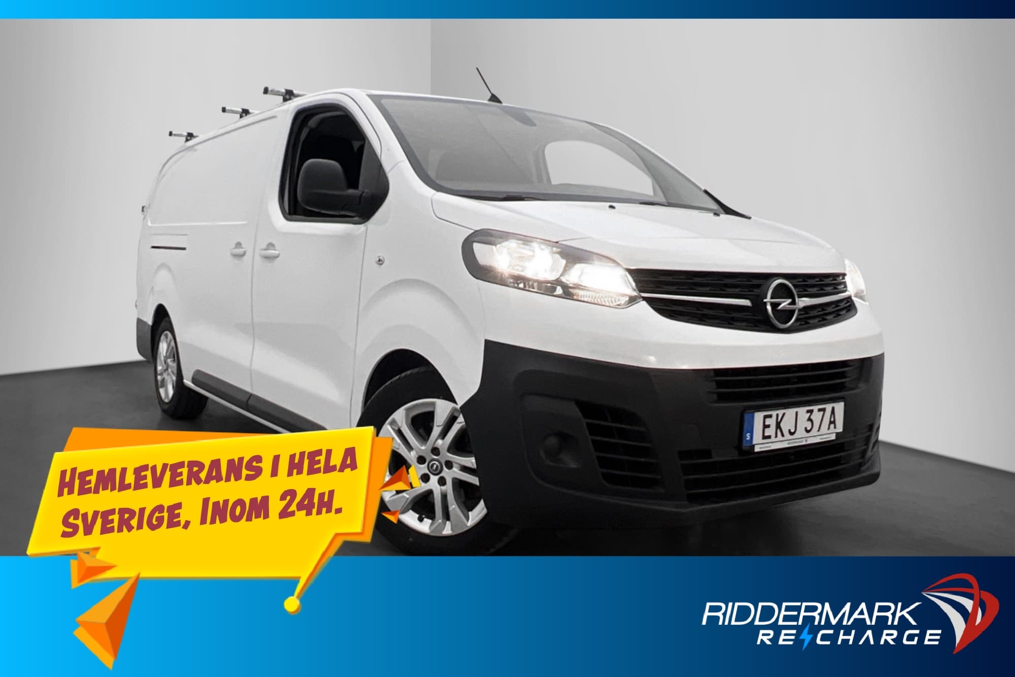 Opel Vivaro-e L3 136hk Dragkrok B-Kamera 3-Sits CARPLAY MOMS