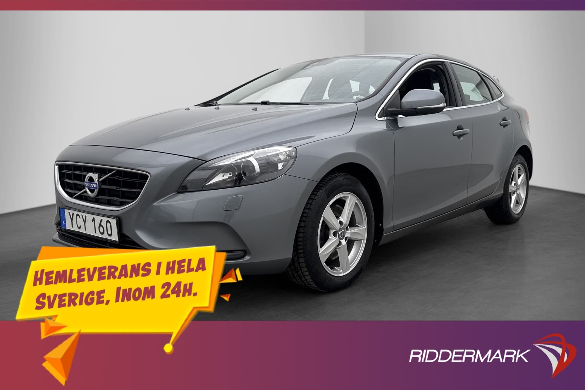 Volvo V40 D3 150hk Momentum D-Värmare P-Sensorer Kamrem bytt