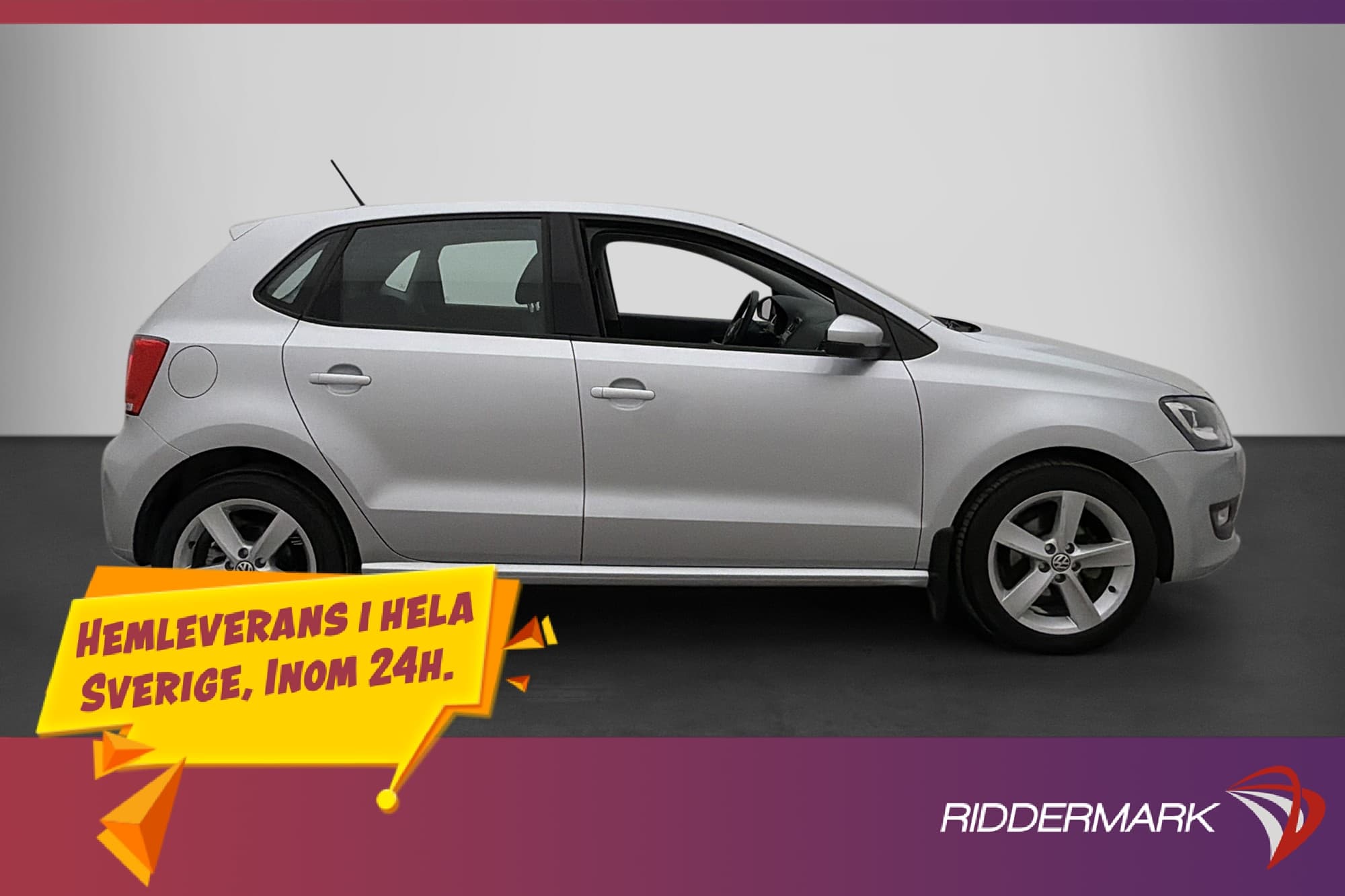 Volkswagen Polo 1.2 TSI Masters P-sensorer 1 ÄGARE 90hk