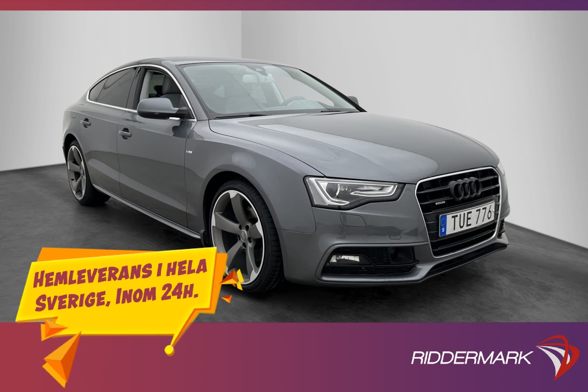 Audi A5 Sportback TDI 190hk S-Line B&O D-Värmare Elstolar