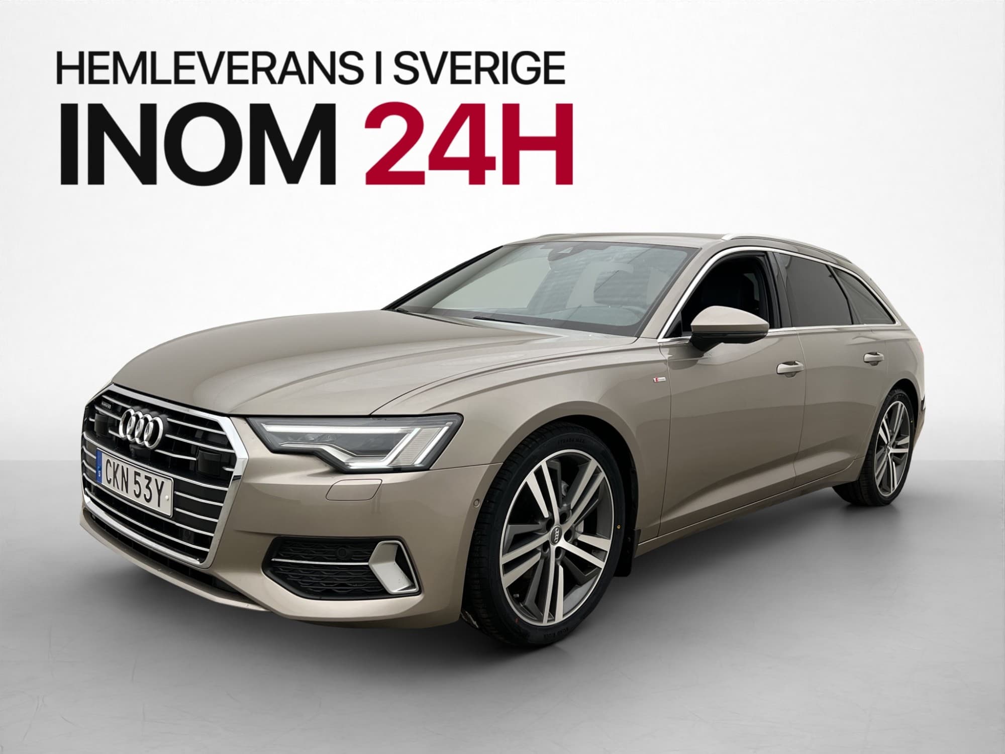 Audi A6 Avant 40 TDI Q S-Line Drag Cockpit Värmare 360° Navi