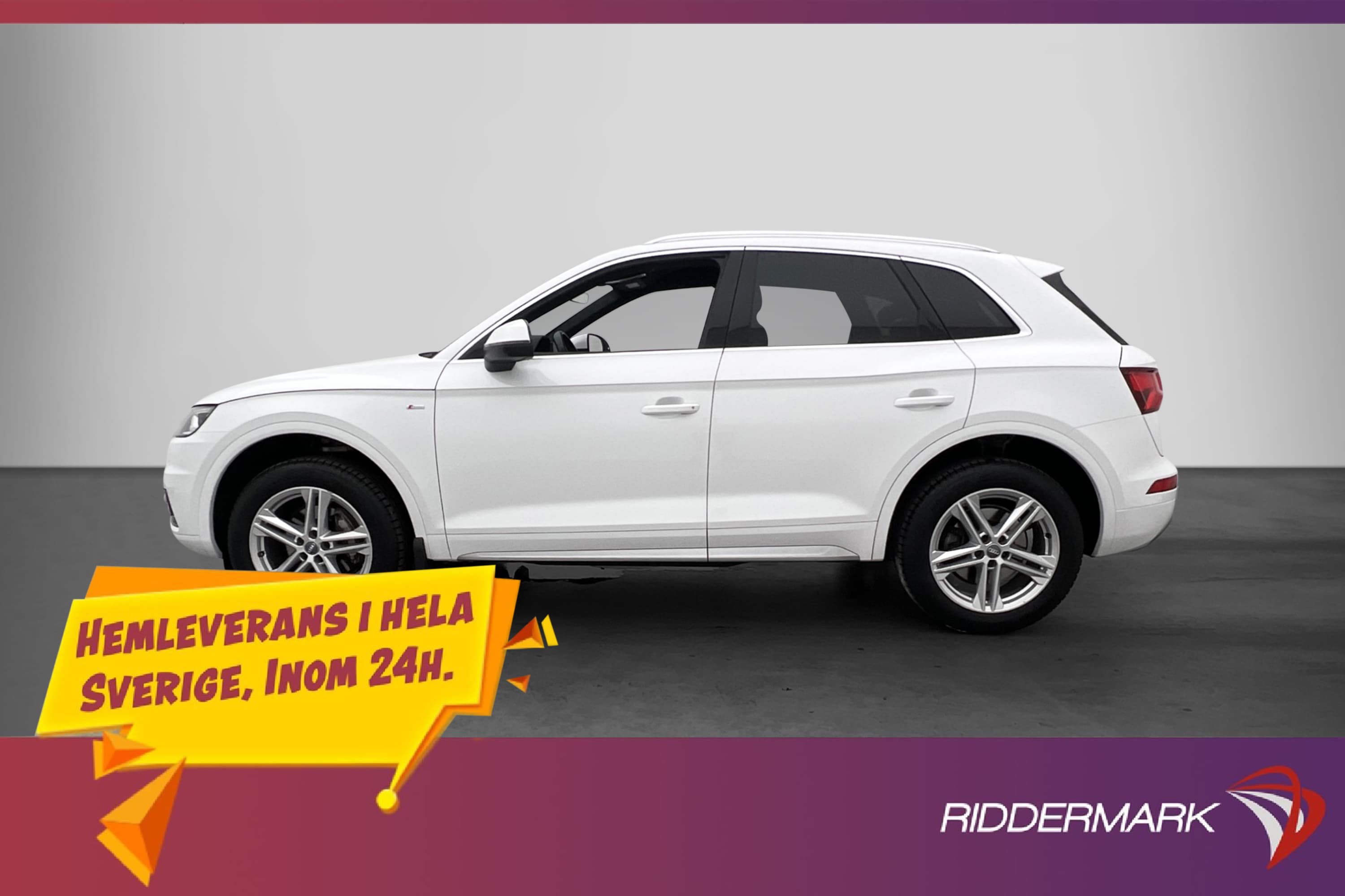Audi Q5 2.0 TDI 190hk Quattro Full S-Line Värmare Dragkrok