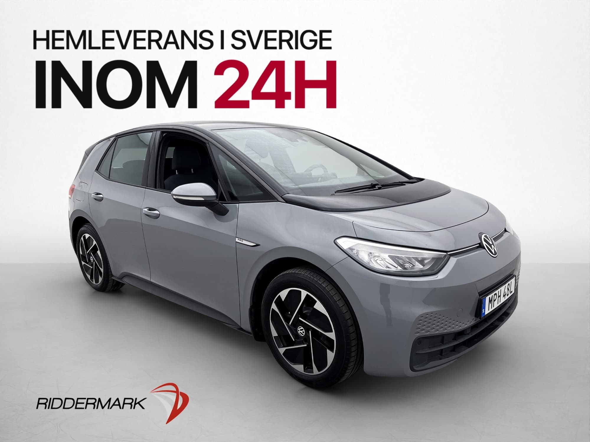 Volkswagen ID.3 Pro Performance 204hk Värmare CarPlay MOMS