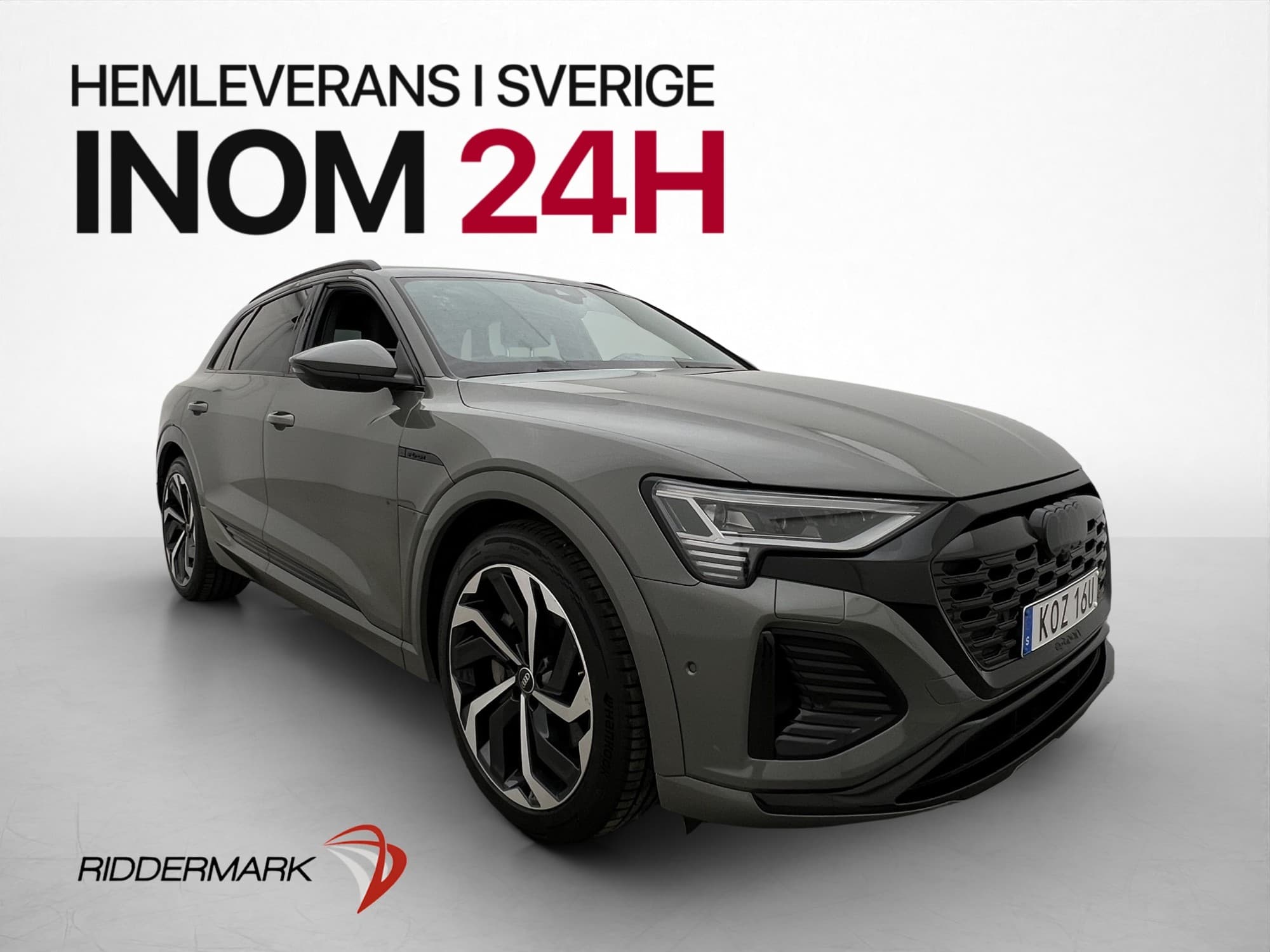Audi Q8 55 e-tron Quattro S-Line Pano B&O 360° Matrix Luftfj