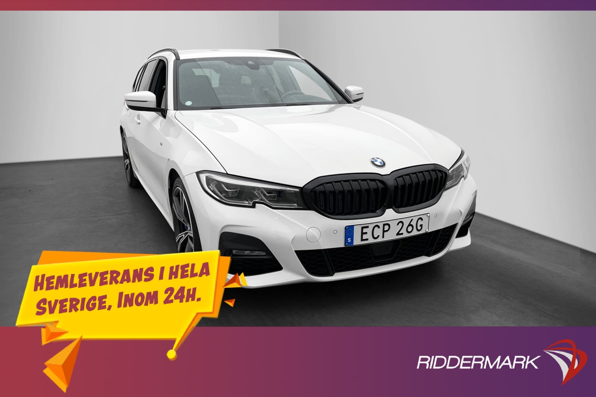 BMW 330 D xDrive M Sport HUD Laser Adapt-fart Sportstolar