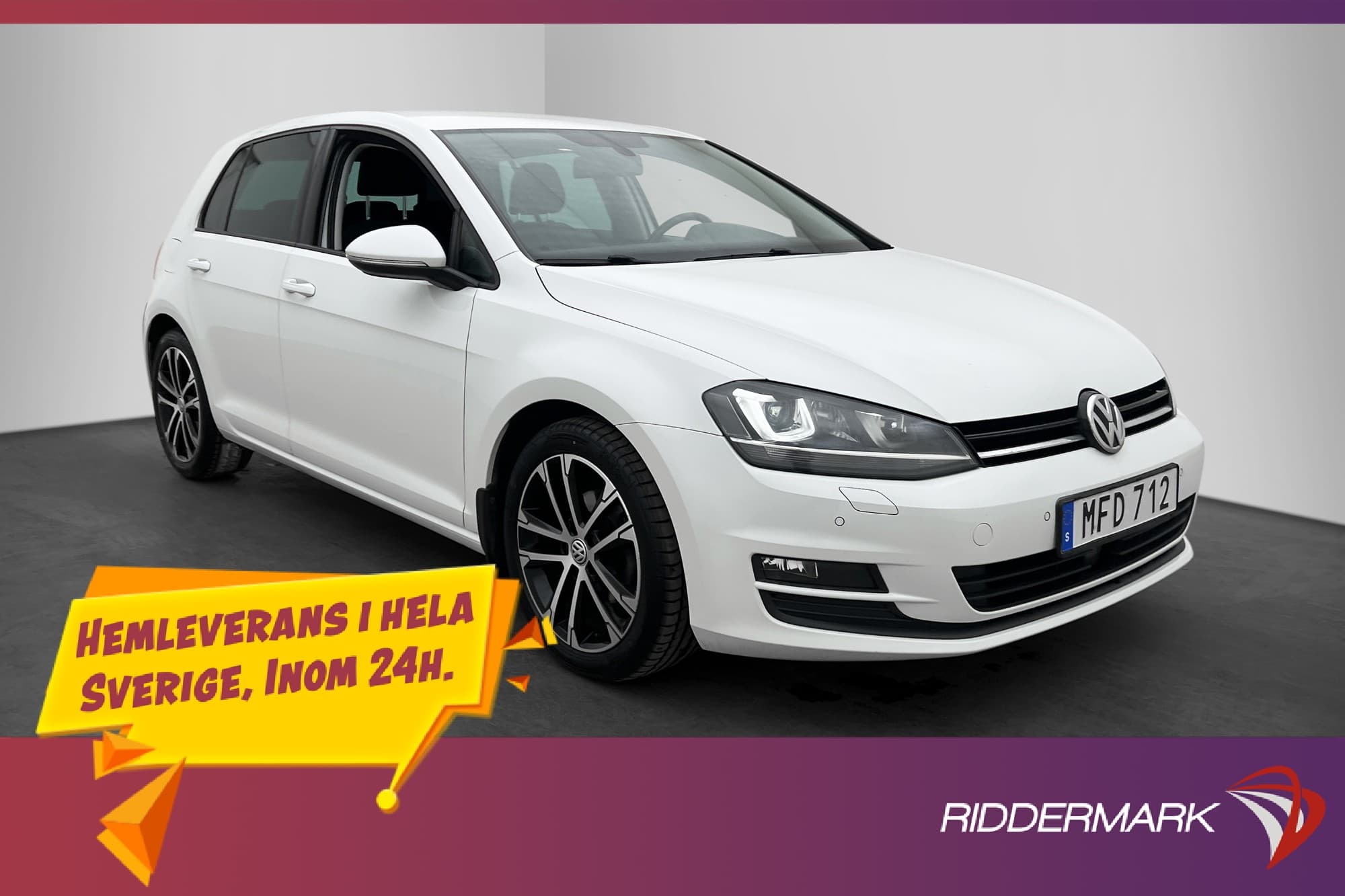 Volkswagen Golf 1.2 TSI Kamera Adapt-fart P-Sensorer Drag