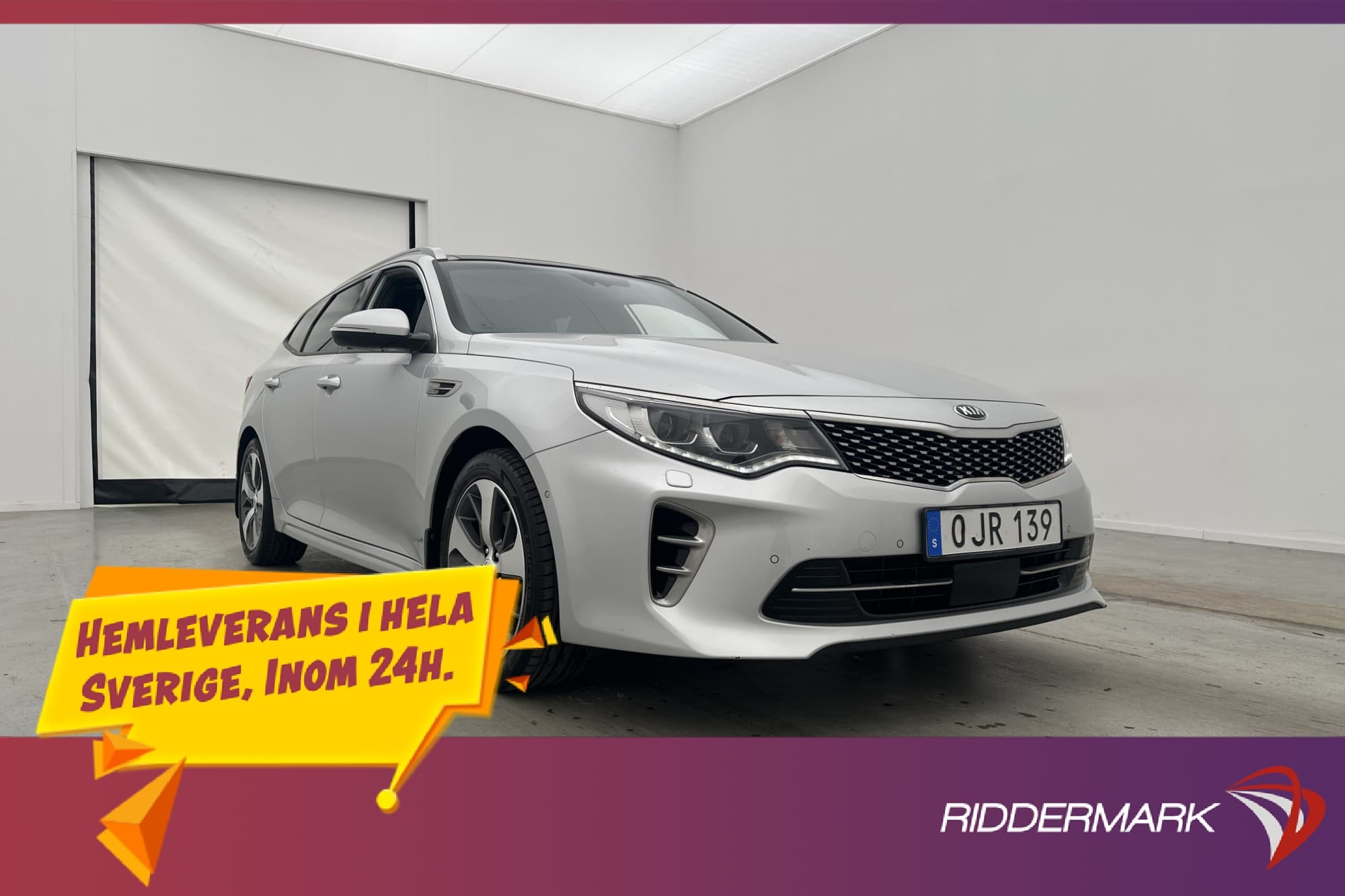 Kia Optima SW 1.7 141hk GT-Line Pano H/K Skinn Kamera Drag