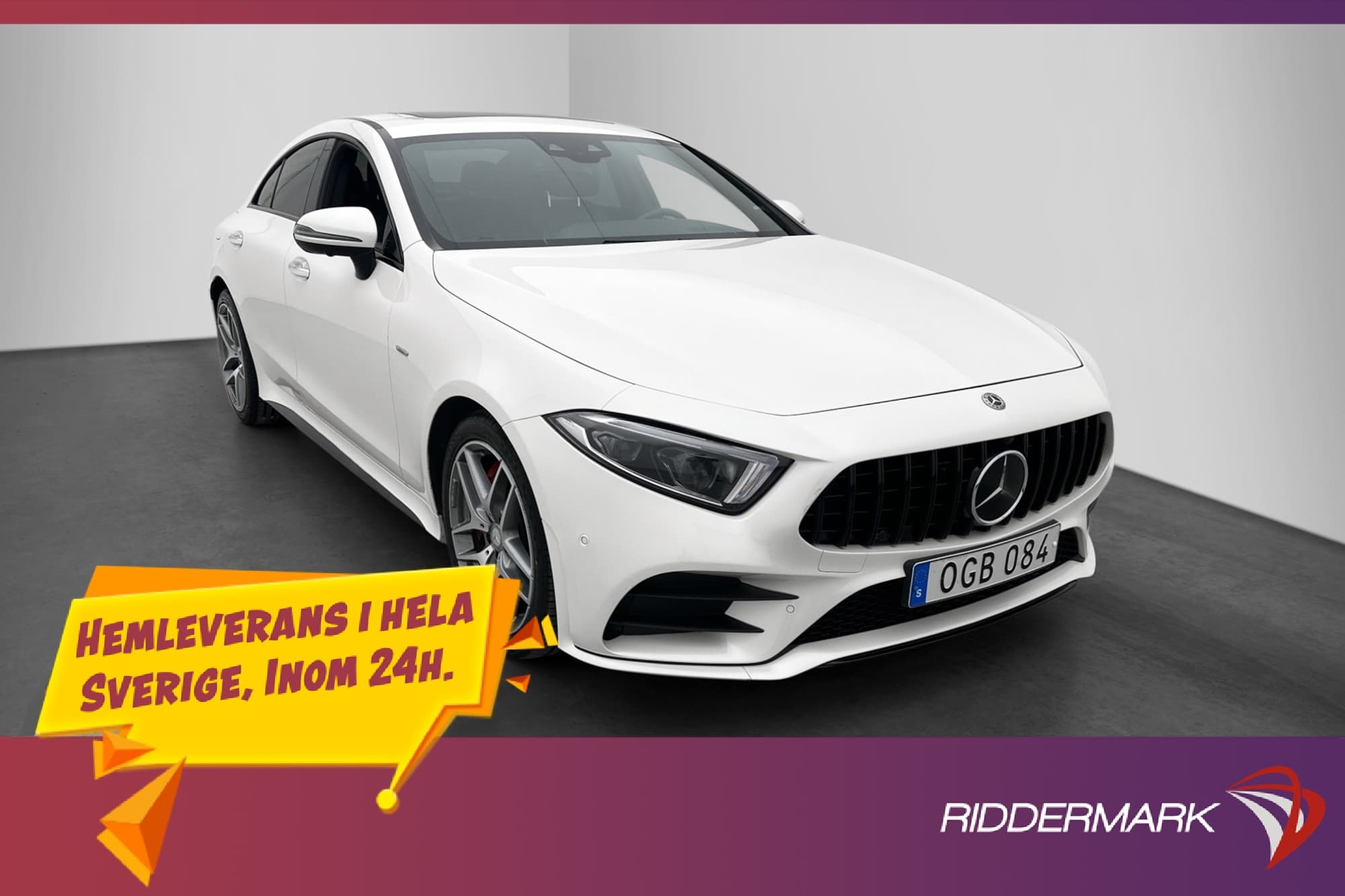 Mercedes-Benz CLS 450 4MATIC AMG Line Värm Pano Burmester