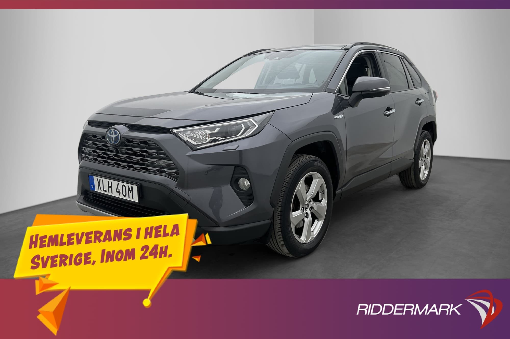 Toyota RAV4 Hybrid AWD 222hk Executive Premium Pano JBL 360°