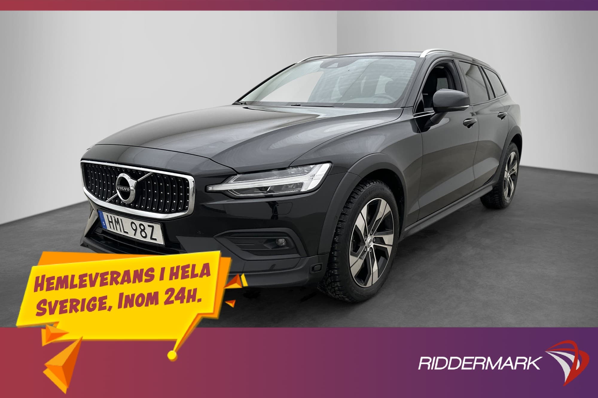 Volvo V60 Cross Country B4 AWD M&K-Värmare Skinn Kamera Drag