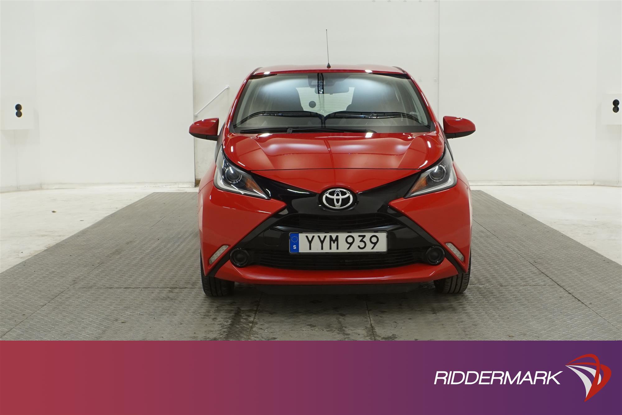 Toyota Aygo 1.0 VVT-i 69hk  Välservad Lane Assist 0,43L/mil