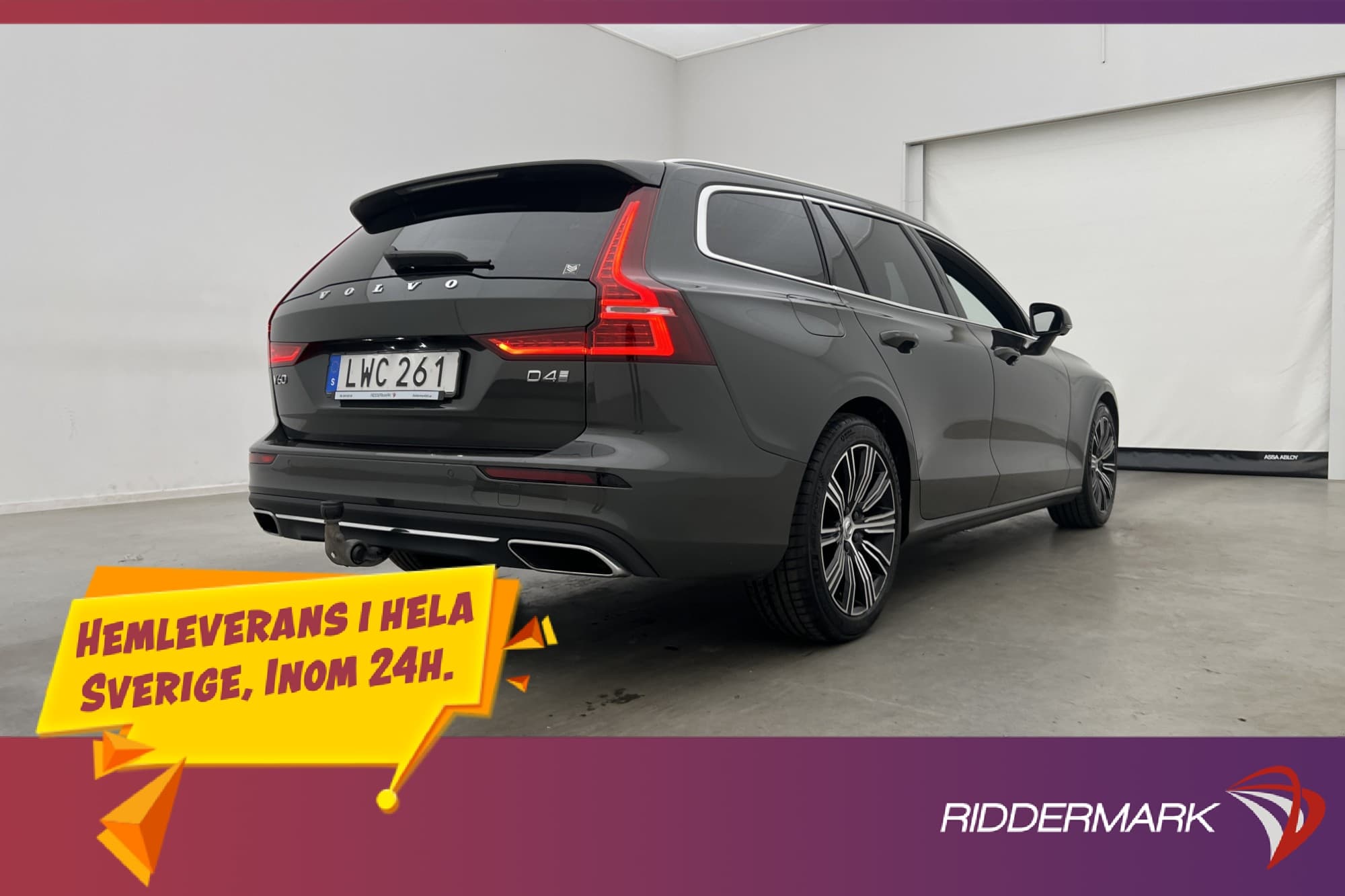 Volvo V60 D4 Inscription Pano VOC Värmare HUD 360° Drag GPS