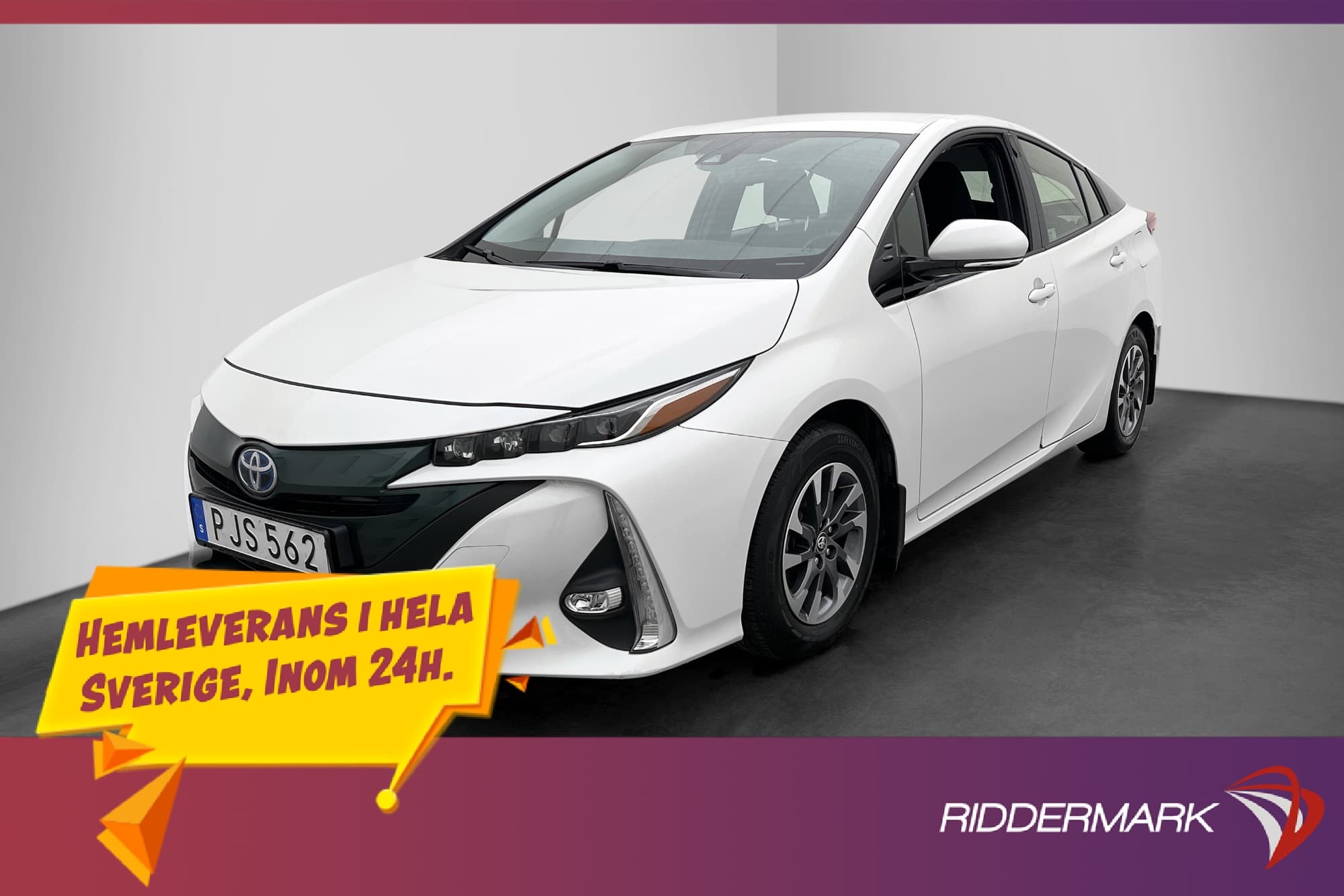 Toyota Prius Plug-in Hybrid 123hk En-Brukare HUD Kamera Navi