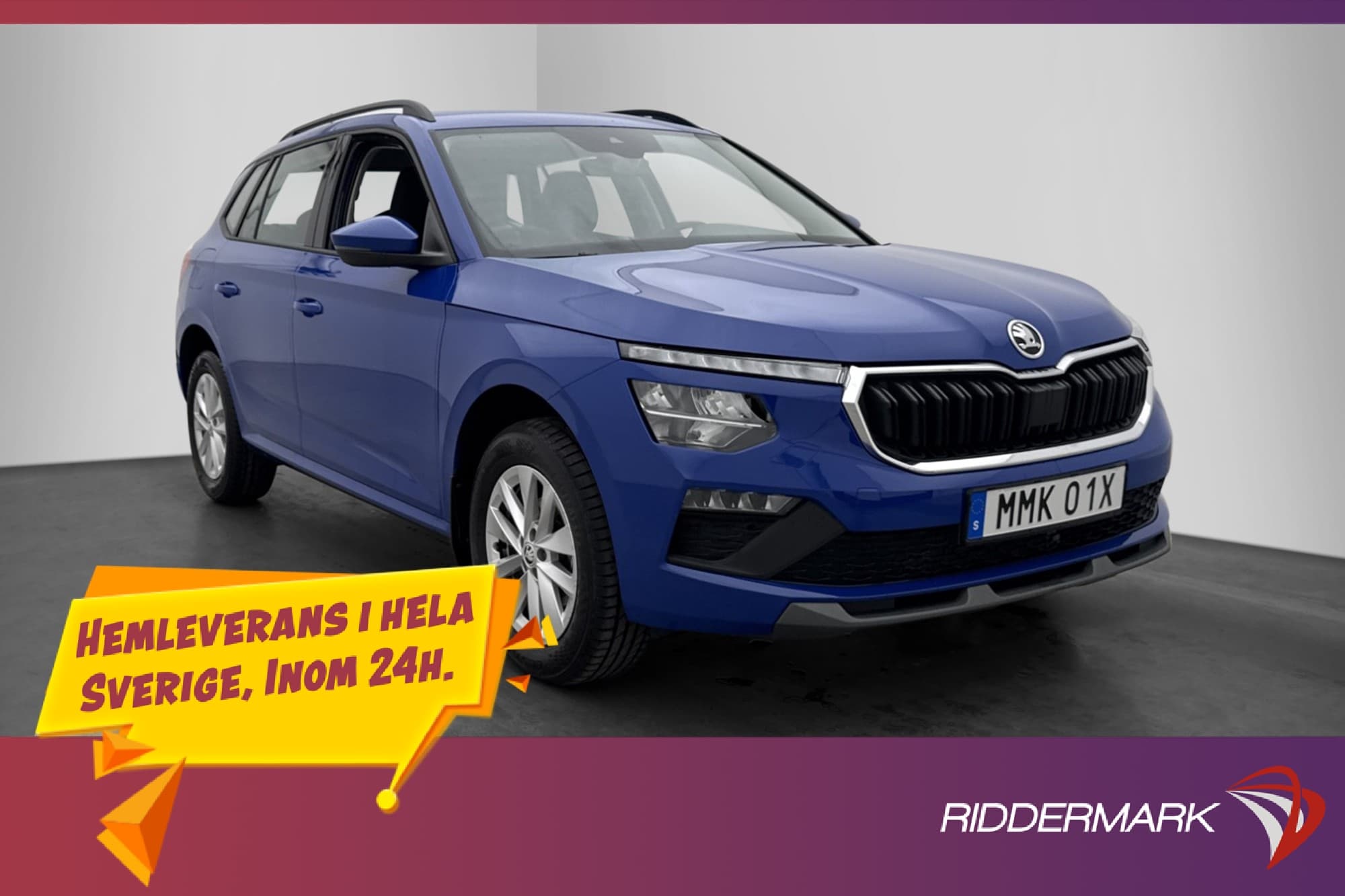 Skoda Kamiq TSI 115hk Selection Cockpit CarPlay Rattvärme