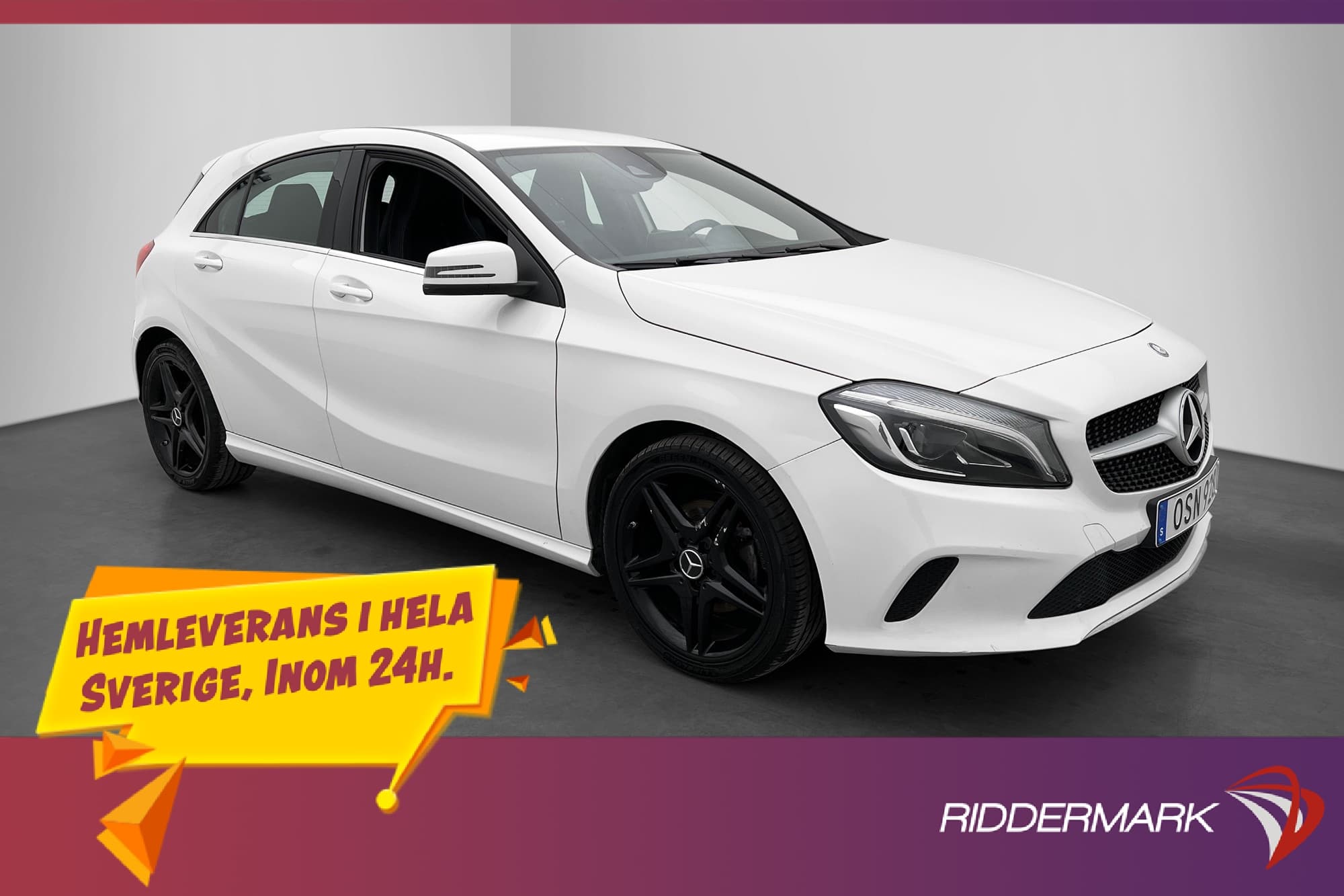 Mercedes-Benz A180 Urban Line Kamera Halvskinn Farthållare