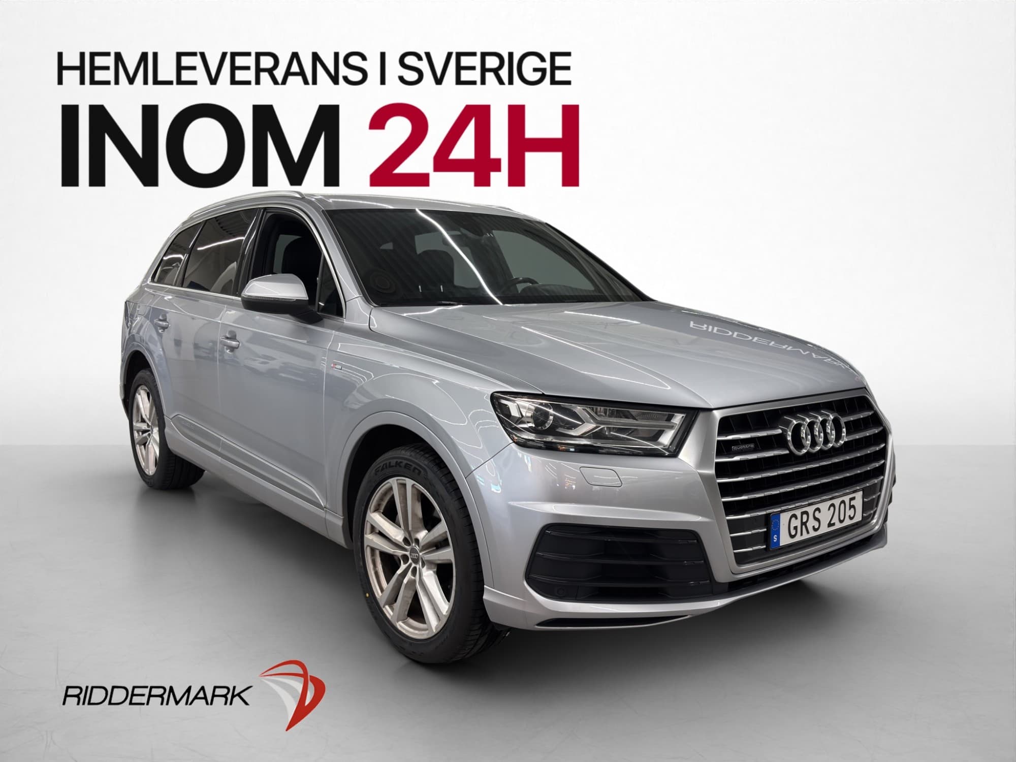 Audi Q7 TDI Q 272hk S-Line 7 Sits Värmare Cockpit Bose Navi