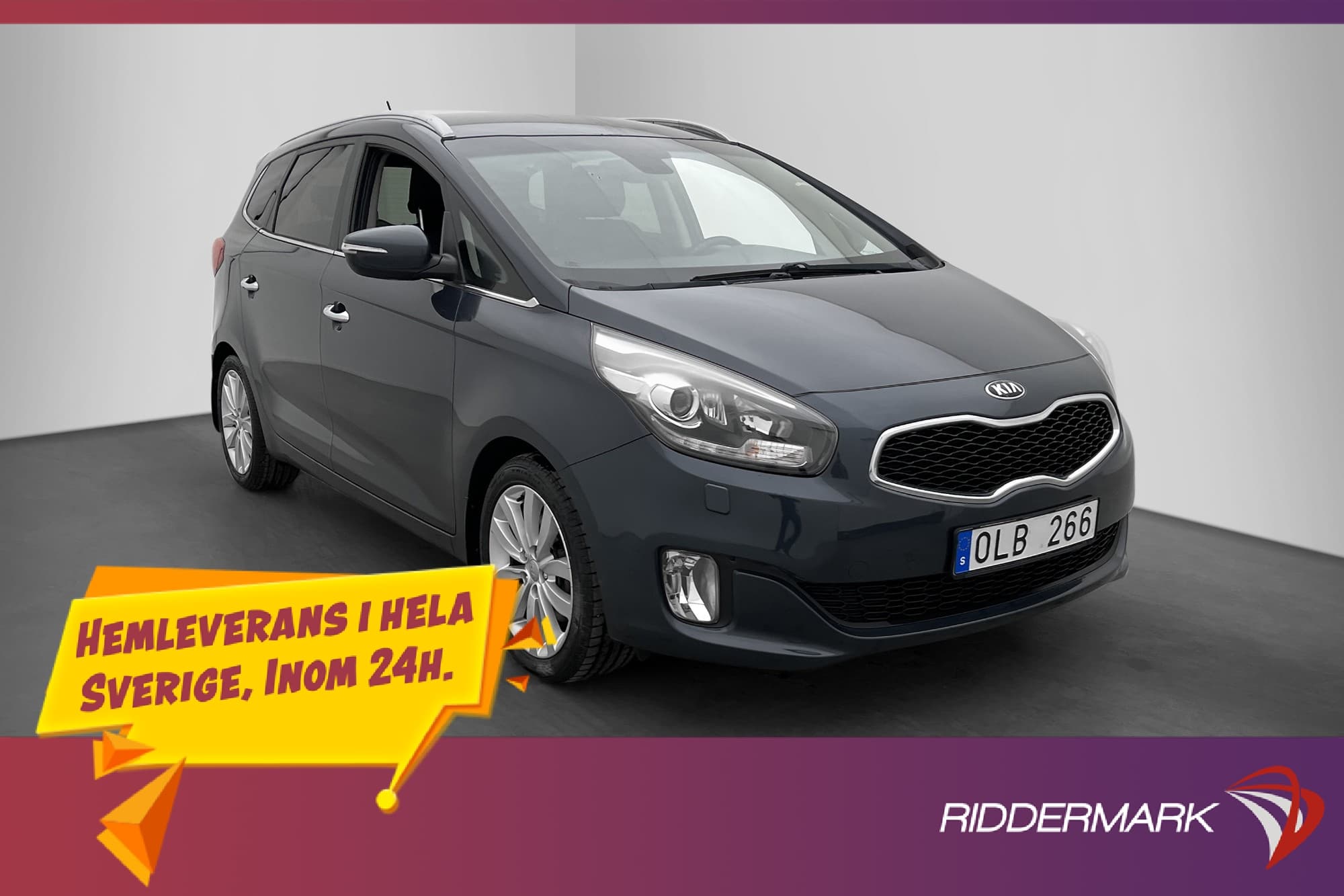 Kia Carens GLS Rattvärme Sensorer Farthållare Drag