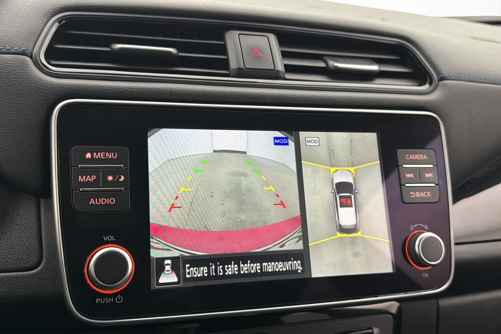 Nissan Leaf e+ 217hk 360° Navi Moms Rattvärme Carplay