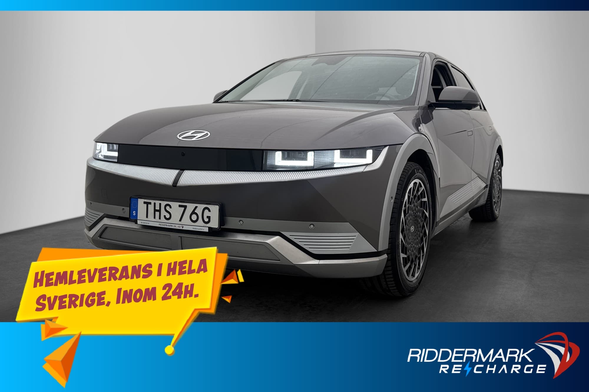 Hyundai Ioniq 5 72.6 kWh Advanced BOSE Dragkrok Head Up 360°