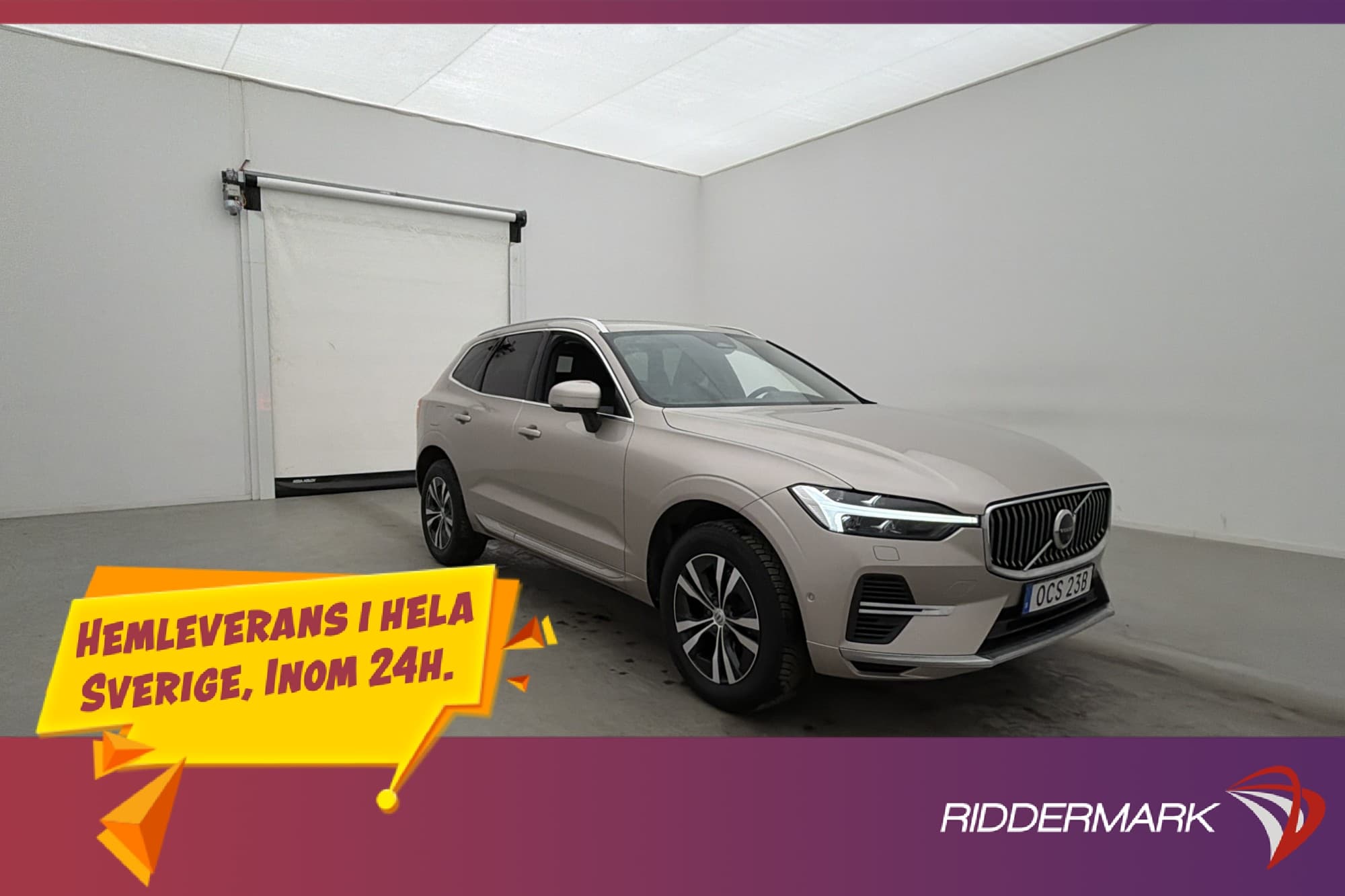 Volvo XC60 Recharge T6 AWD Core Pano Skinn Värmare Drag