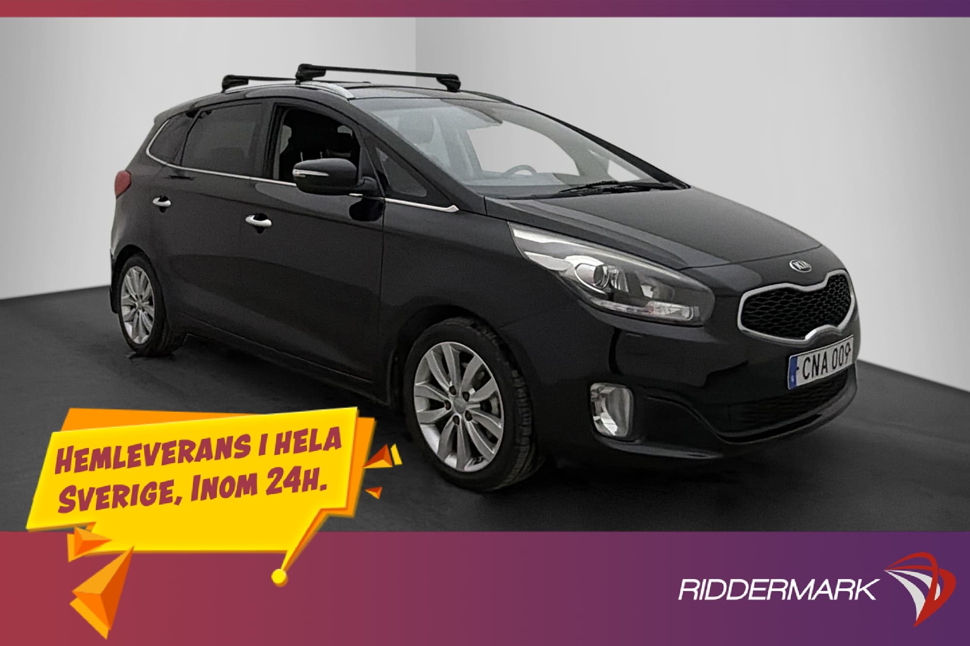 Kia Carens 1.7 CRDi GLS 7-sits Dragkrok P-Sensorer Rattvärme