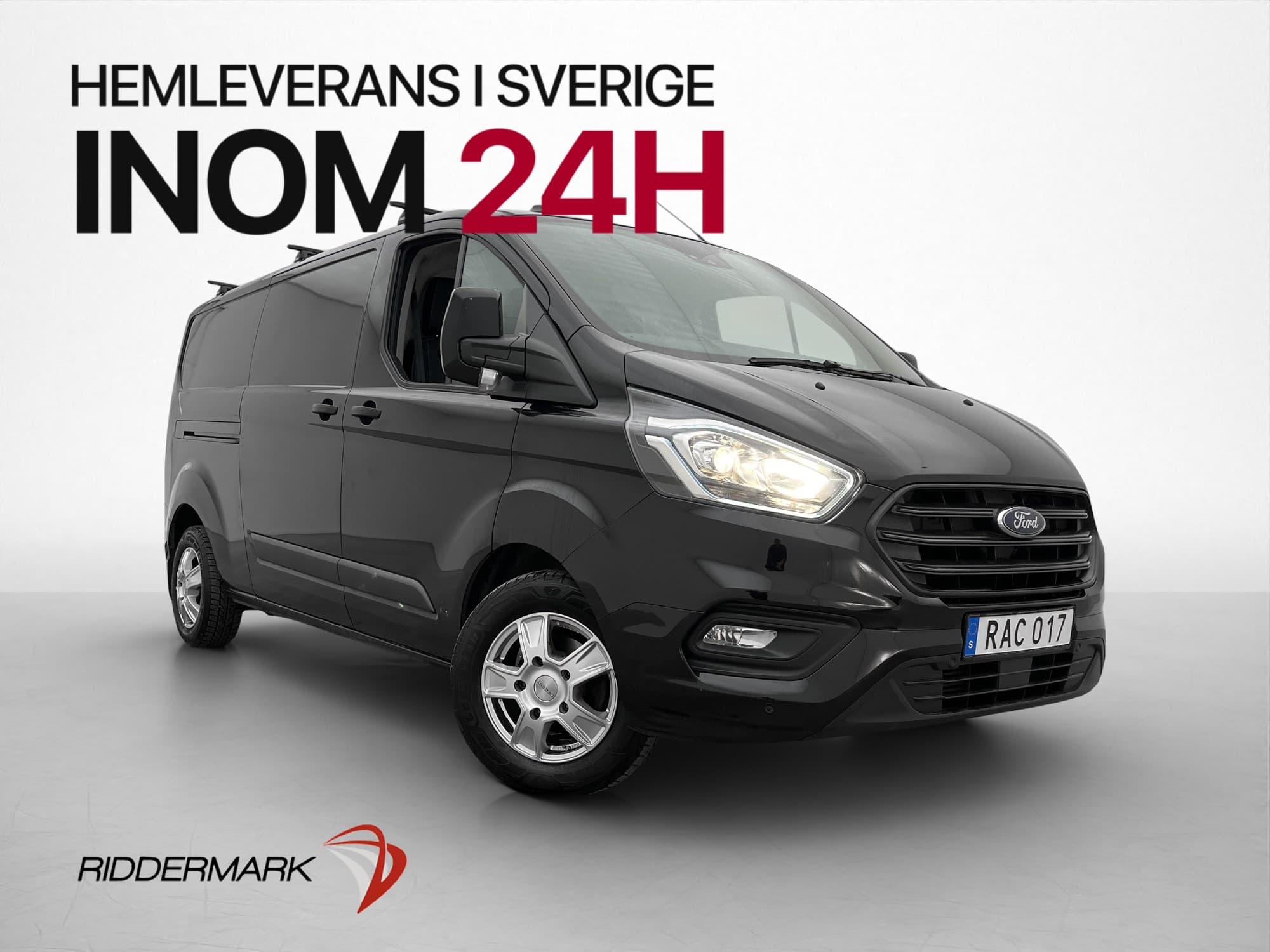 Ford Transit Custom L2 Värm Drag V-Inred Kamera CARPLAY Moms